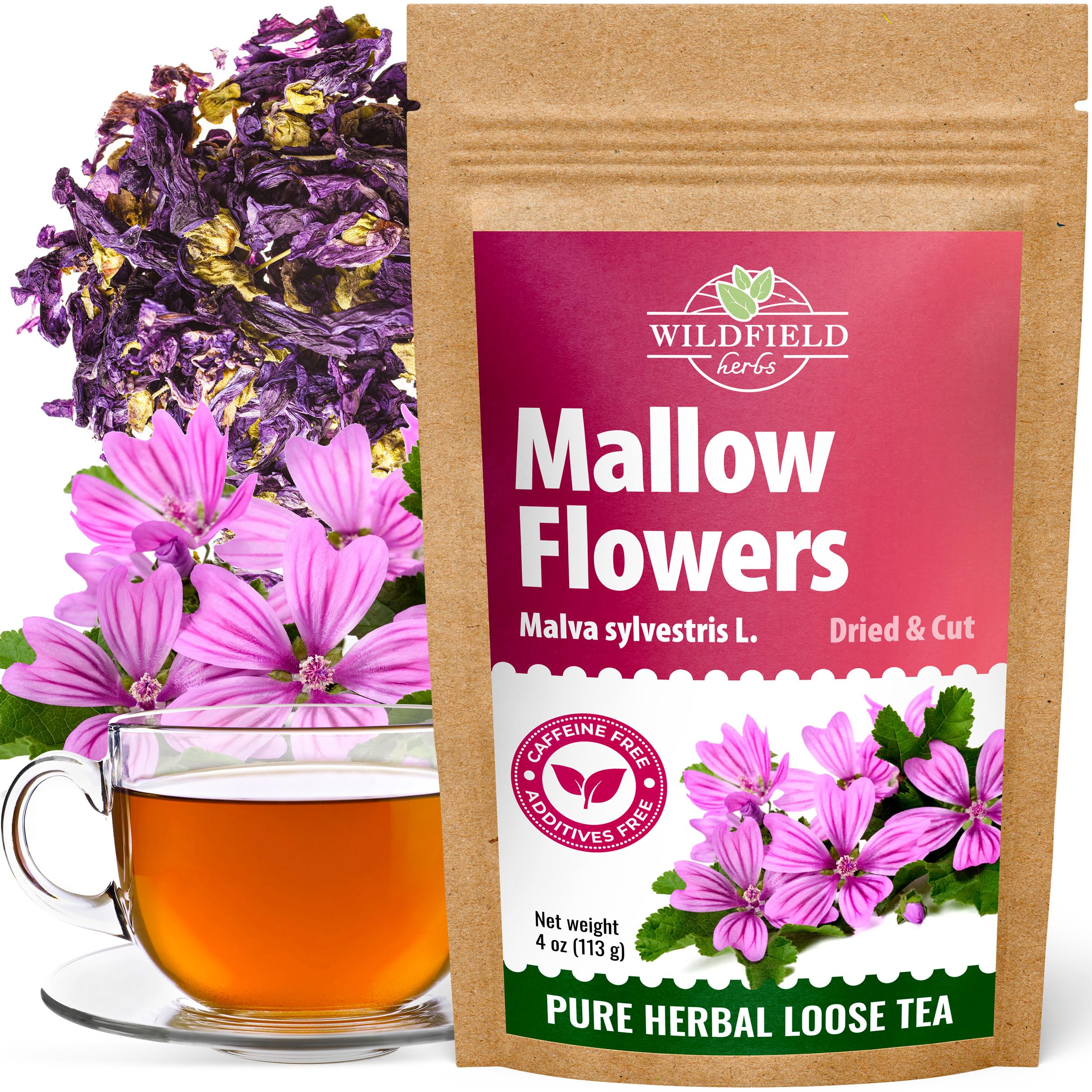 Malvae Tea Malva Sylvestris L