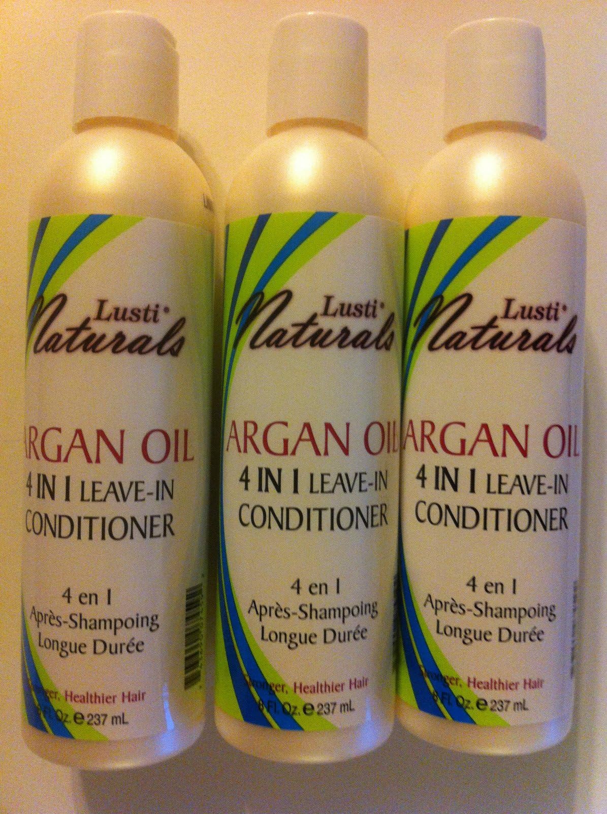 Lusti Naturals Organics Argan Oil 4 in 1 Leave In