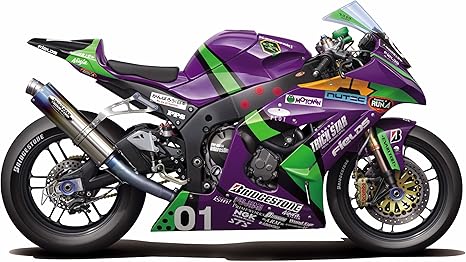 Amazon Co Jp フジミ模型 1 12 バイクシリーズ No 7 エヴァンゲリオンrt初号機trick Star Kawasaki Zx 10r 10年仕様 ホビー 通販