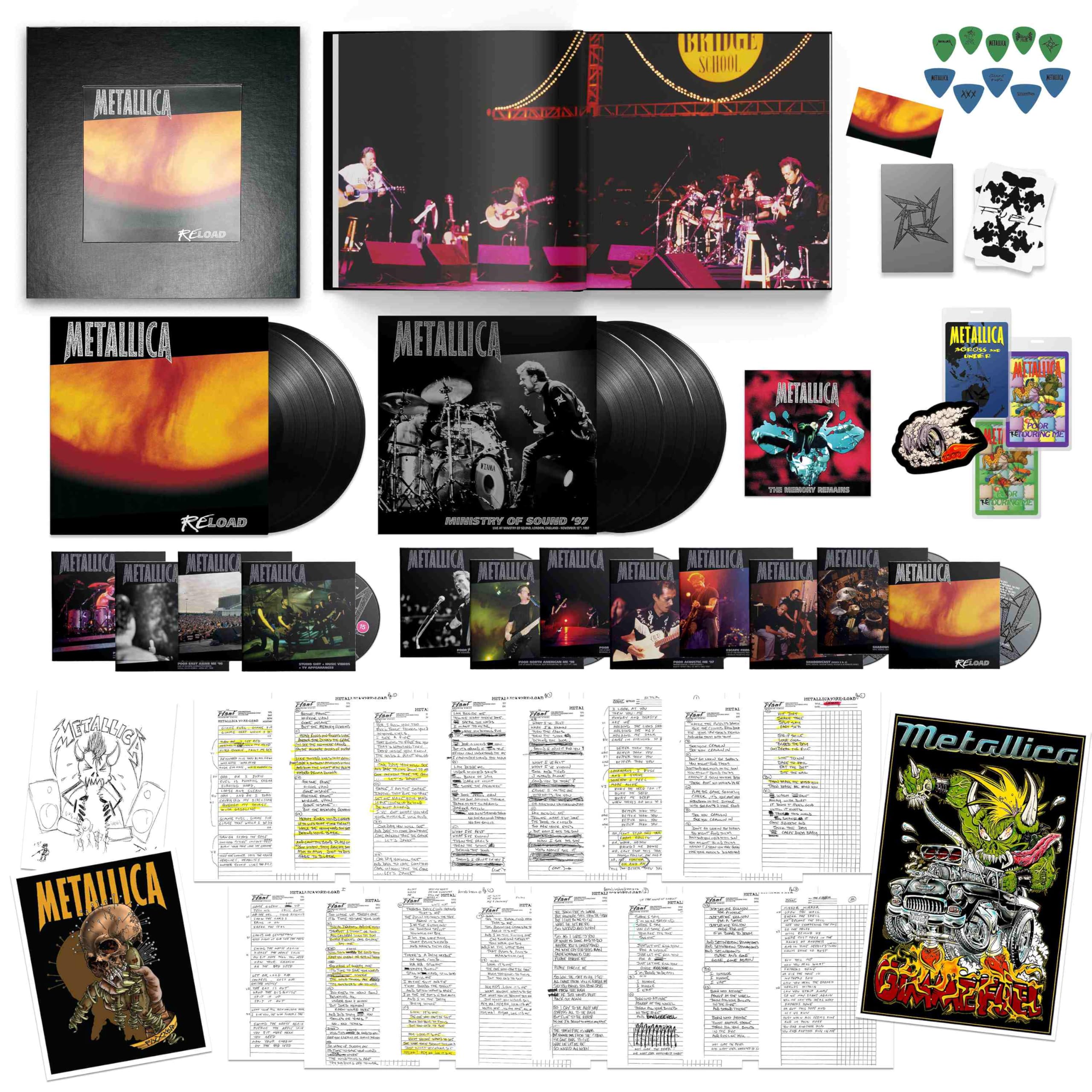 ReLoad Remastered 2025 (Ltd. Boxset 5LP/15CD/4DVD)