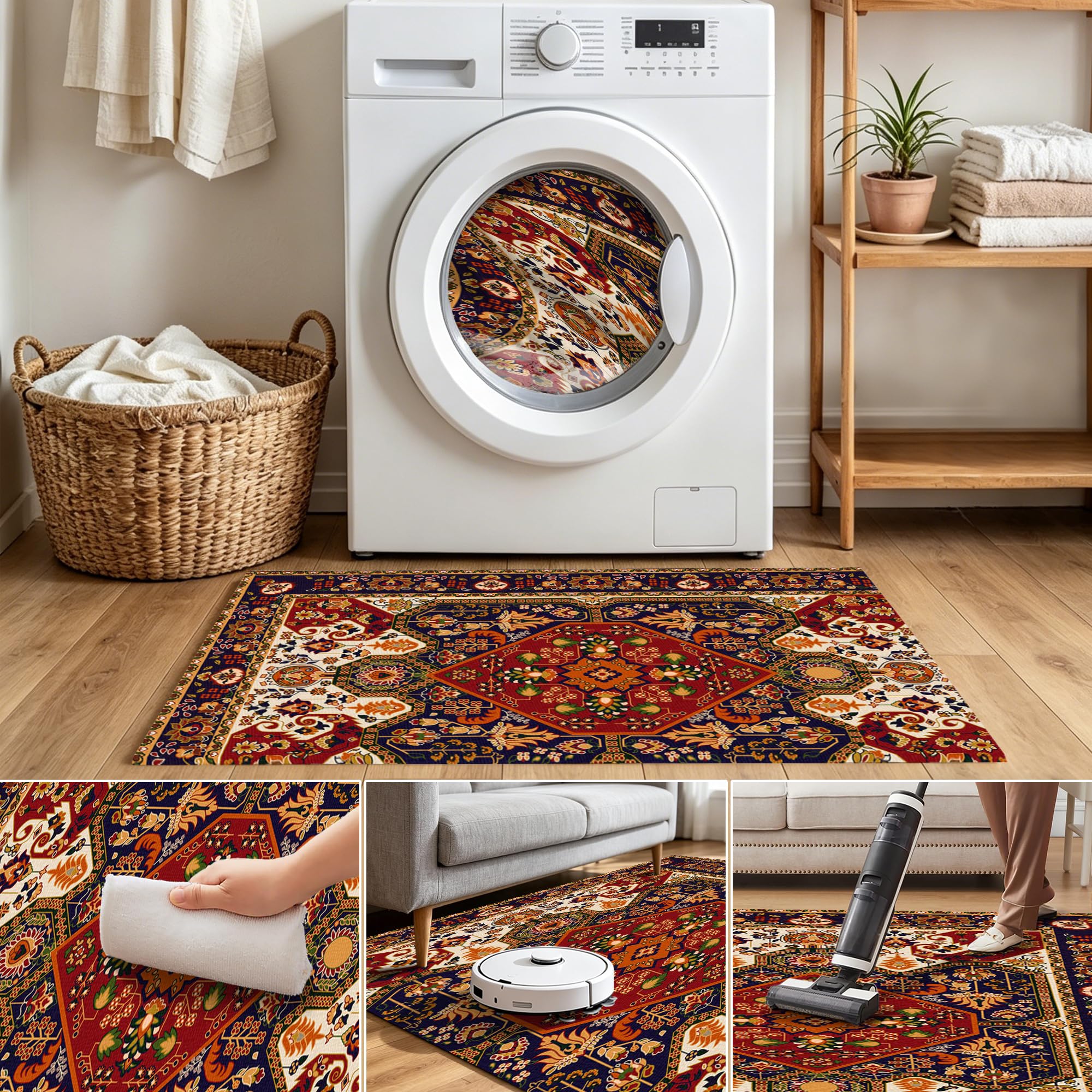 120 x 160 cm Heavy Duty Office Chair Mats, Tapis de Sol Salle de Jeu Antidérapant, Tapis pour Fauteuil a Roulette, Tapis de Chaise d'ordinateur Office Carpet Protector Chair Mat
