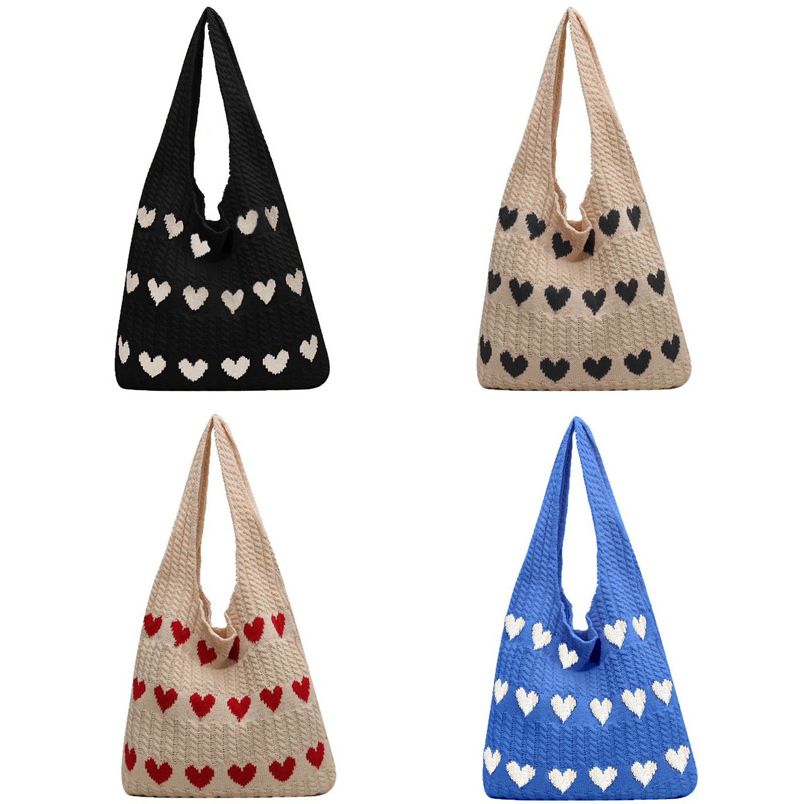 Bolso Tote de Crochet para Mujer miniatura 6