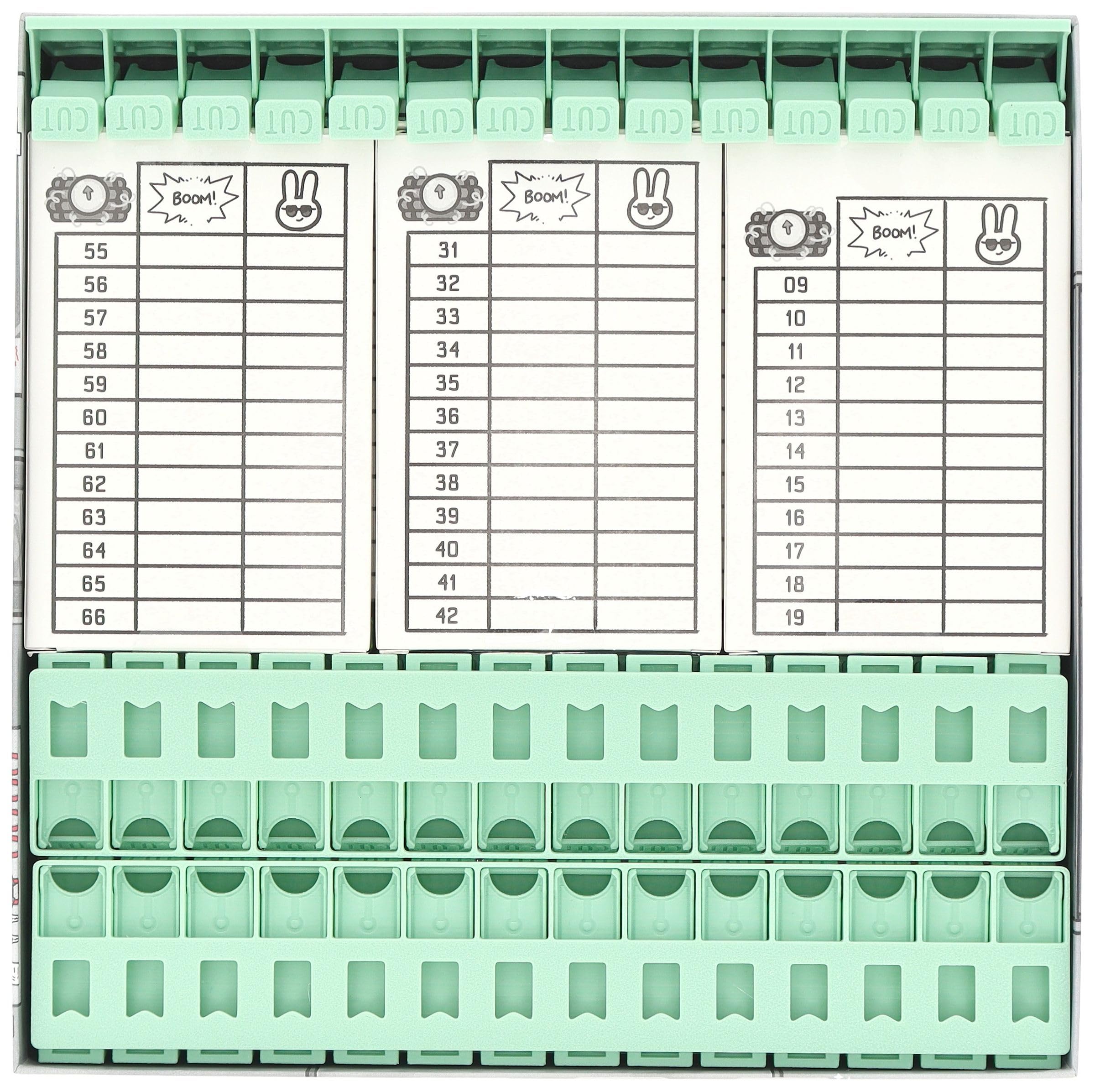 Feldherr Organizer compatibile con Bomb Busters – Insert + aiuto per gioco di base – Supporto intelligente per cavi con meccanismo di ribaltamento – Insert scatola a sorpresa – Tokentrays