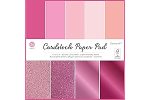 Premium 36 Sheets Valentine Cardstock for a DIY Valentine's Surprise