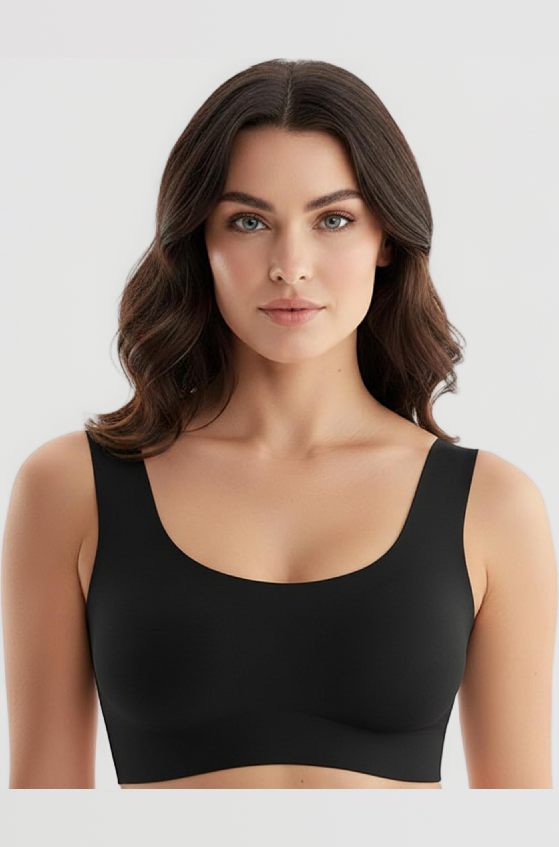 - Comfort Revolution Seamless Bra Easy lite Full-Coverage Wireless Everyday Bra with CloudSoft Comfort with Removable Pad.