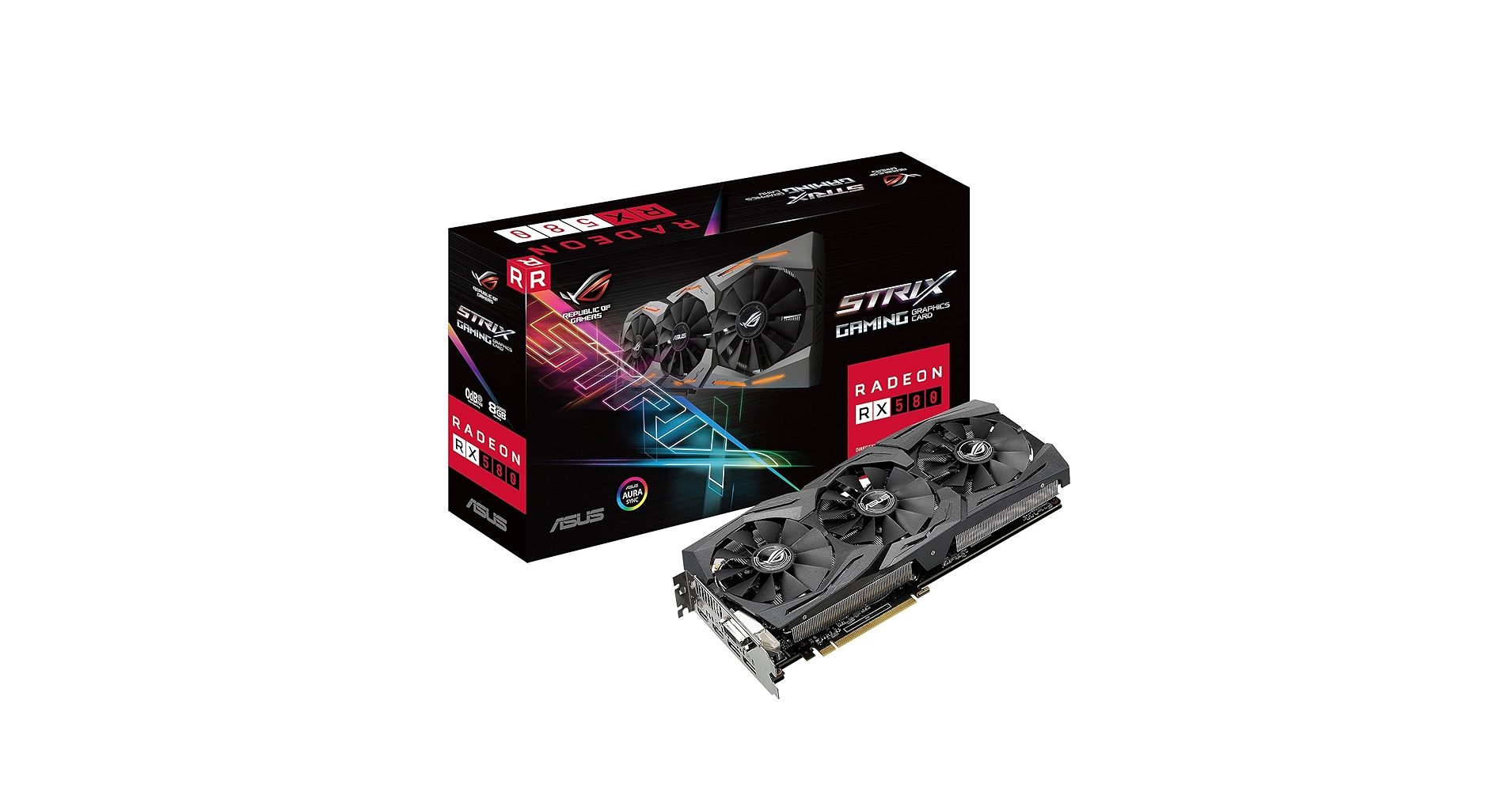 Amazon | Asus ROG-STRIX-RX580-8G-GAMING Strix Radeon Rx 580