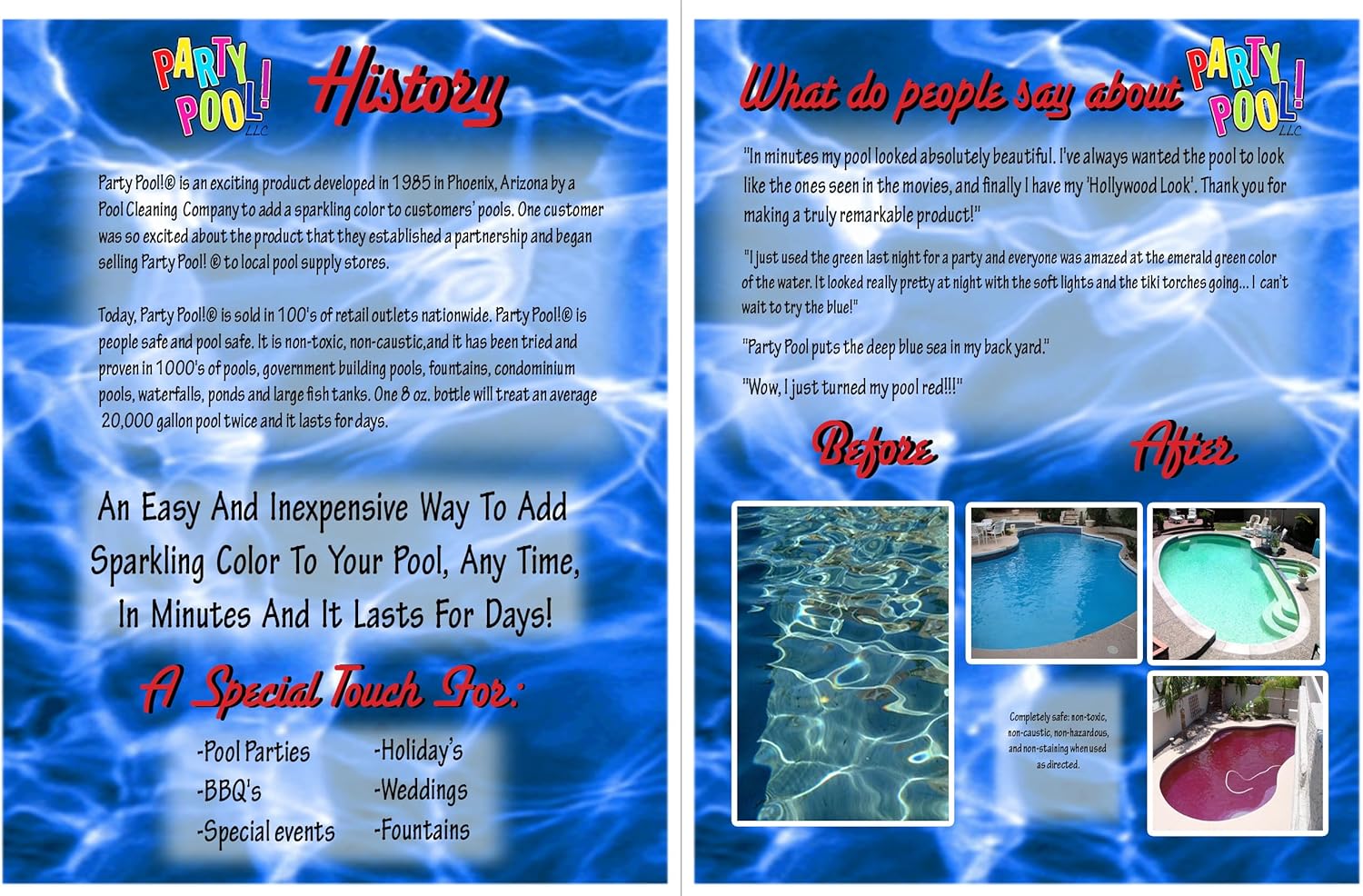 Additive Color Bundle: Blue Lagoon, Green Lagoon, Rockin Red, 8 Ounces Each