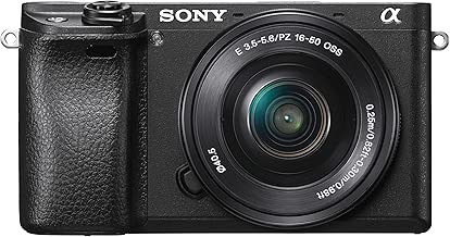 Sony ILCE6300LB Compact System Camera with SELP1650 Power Zoom Lens 24 MP APS-C Image Sensor Black Sony ILCE6300LB Compact System Camera with SELP1650 Power Zoom Lens 24 MP APS-C Image Sensor Black
