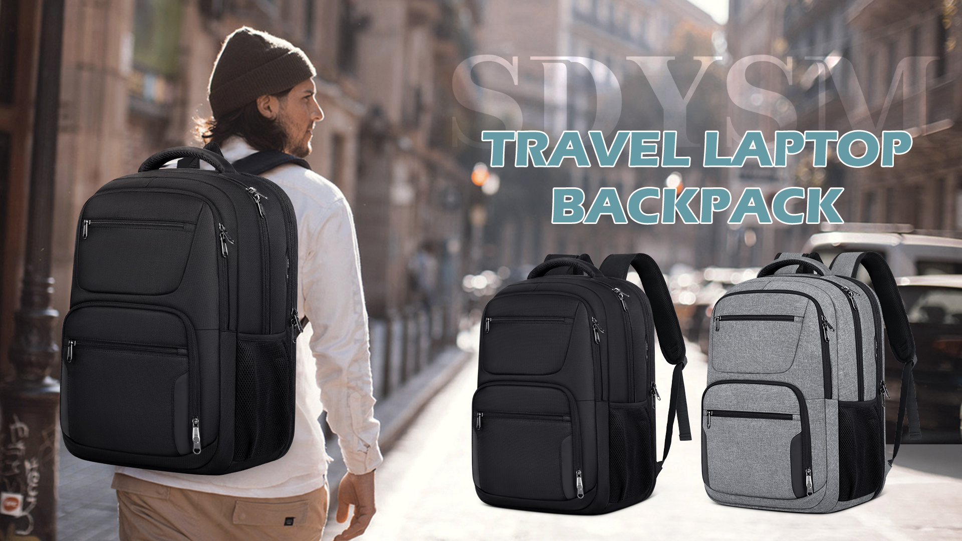 45l travel backpack WITZMAN 45L Convertible Nylon Carry On Luggage Backpack for Men Travel