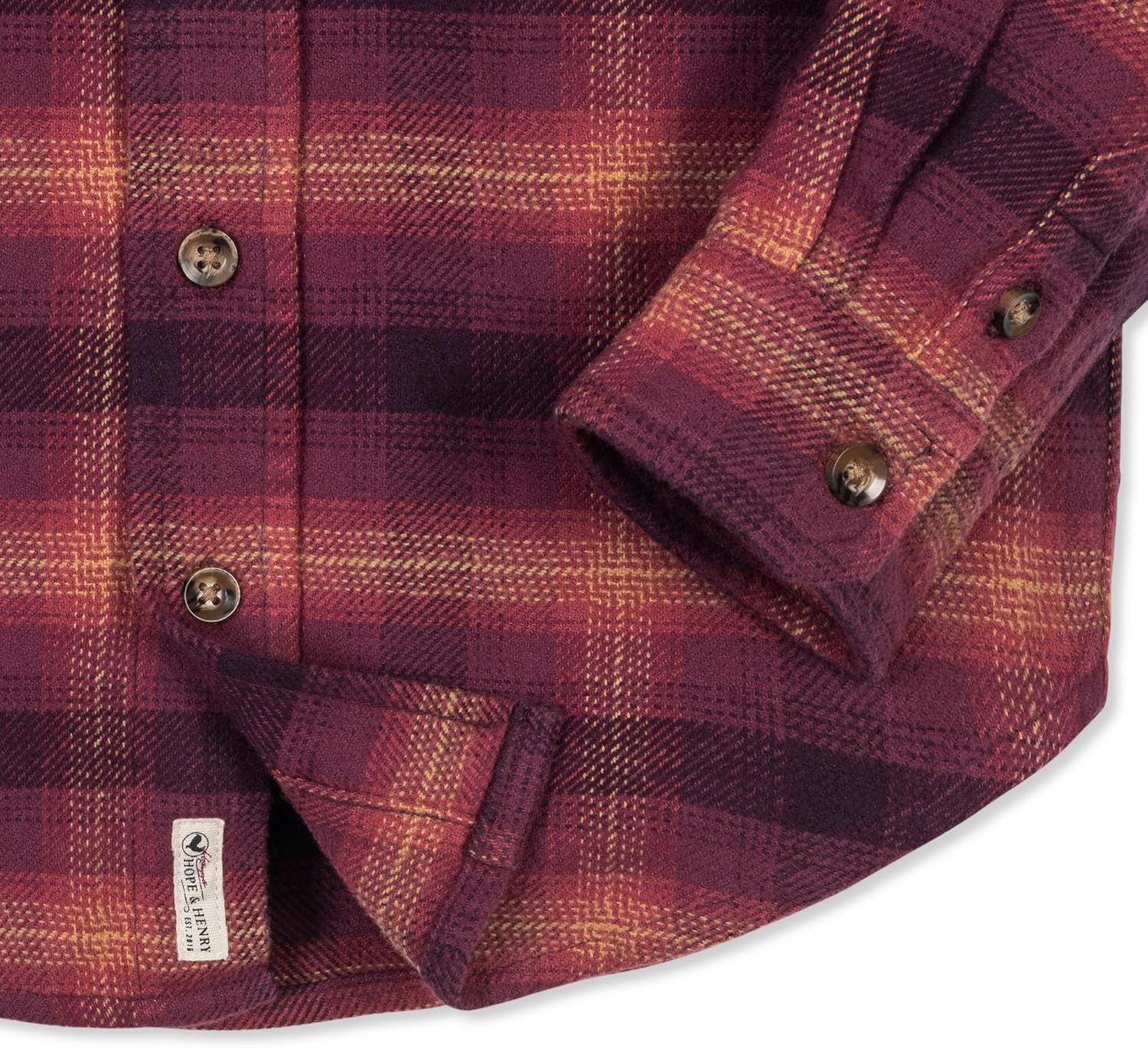 Flannel Shirt with Elbow Patches - Image 3