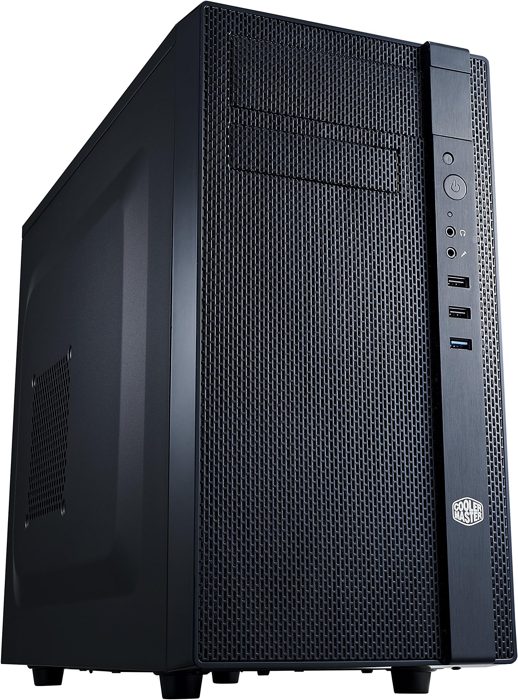 N200 - Mini Tower Computer Case with Fully Meshed Front Panel and mATX/Mini-ITX Support