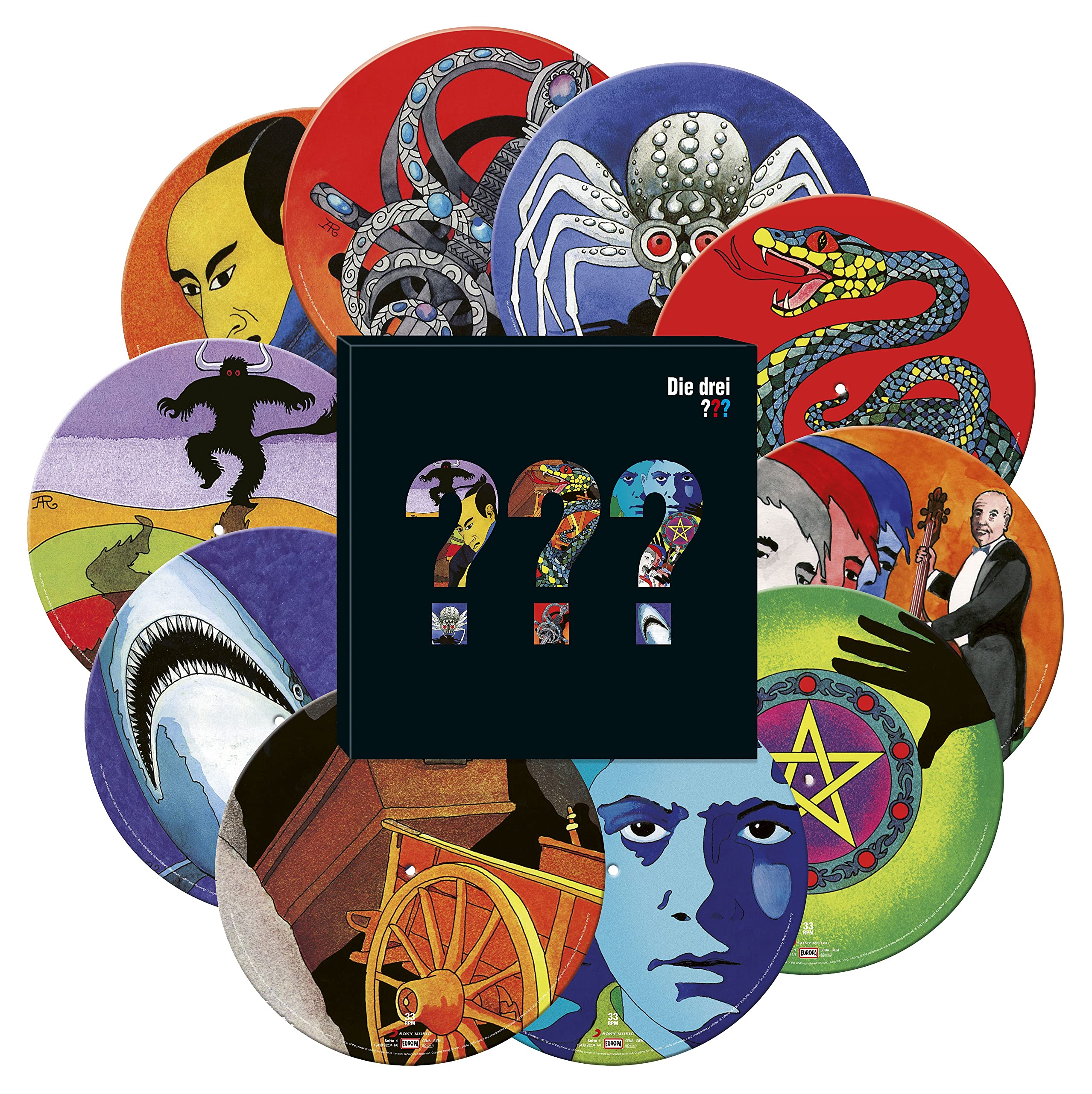 Die ??? Vinyl-Box (Folgen 21-30) [Vinyl LP]