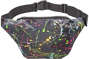 Marvel Fanny Pack: Paint Splatter Premium Fanny Pack for Marvel Enthusiasts