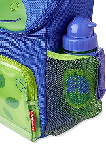 Miniatura 11 de Skip Hop - Mochila para jardín de infantes, colección Zoo, para niños grandes de 3 a 4 años, diseño de dinosaurio