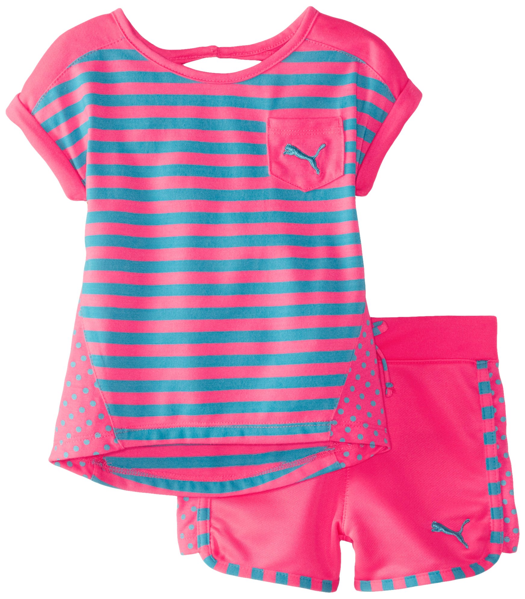 Puma Little Girls' Stripe Block Set