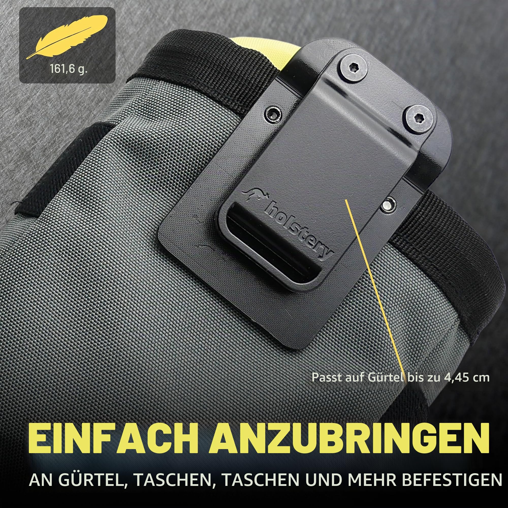 Joey Pouch Werkzeuggürteltasche zum Anklippen, für Werkzeuge, Schrauben und Nägel, für Bereiche Elektrik, Klimatechnik, Klempnern, Tischlern, Bauunternehmen, Handwerken und alle mit kleiner Tasche