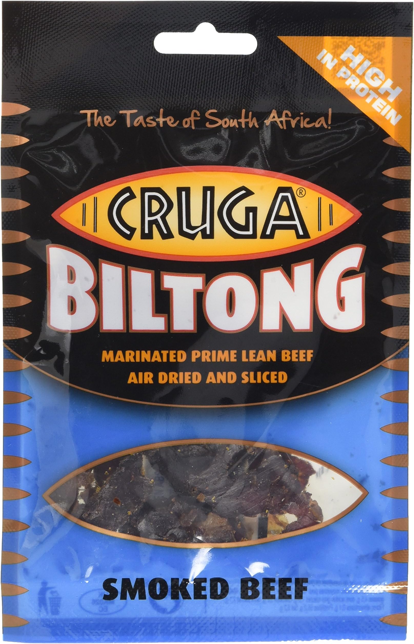 Cruga Smoked Beef Biltong, 25 g