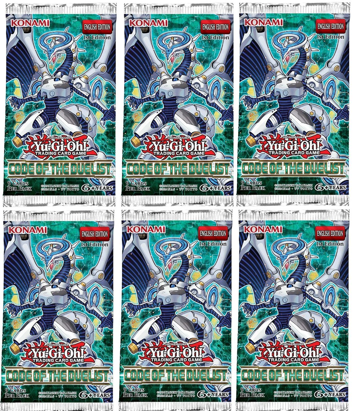 Yu Gi Oh Ccg 6 Code Of The Duelist Booster | Desertcart Barbados