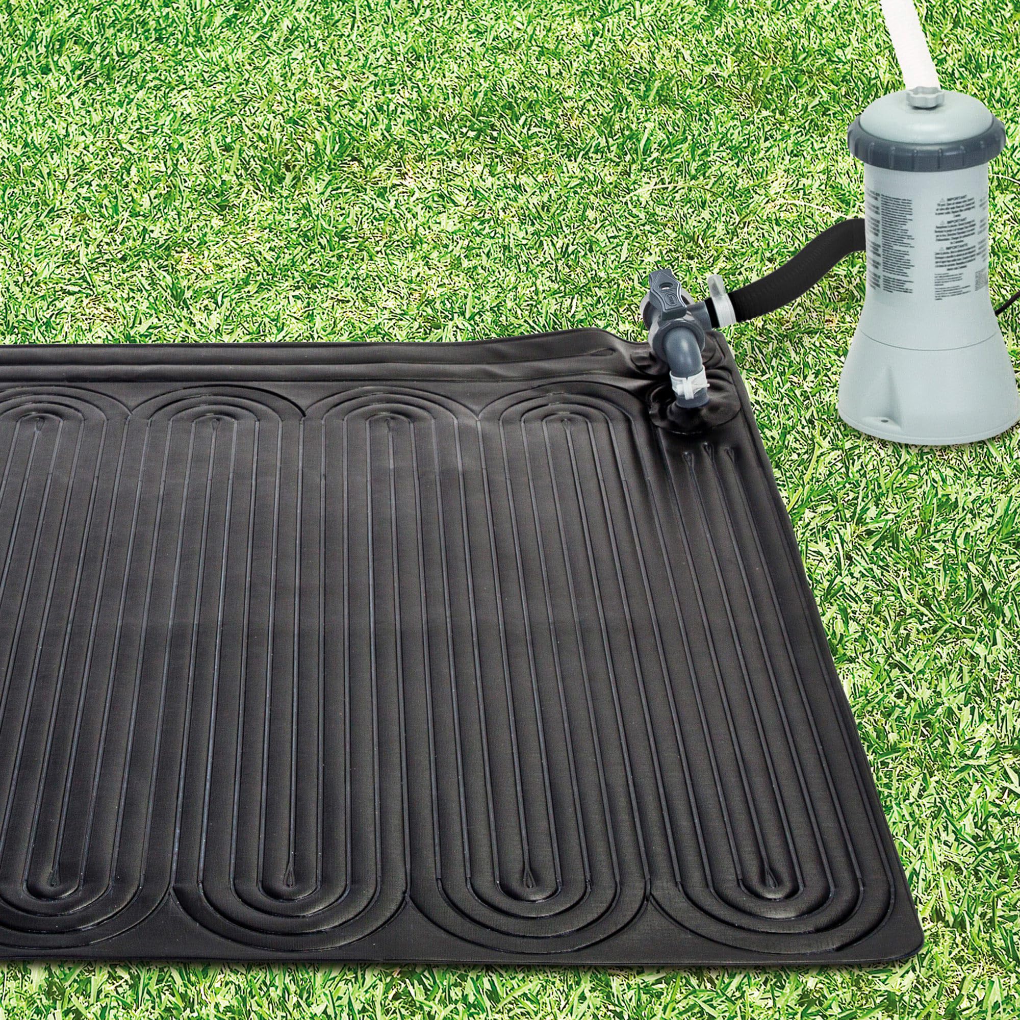 Intex Solarpanel für Pools 120 x 120 cm PVC schwarz Packung mit 2