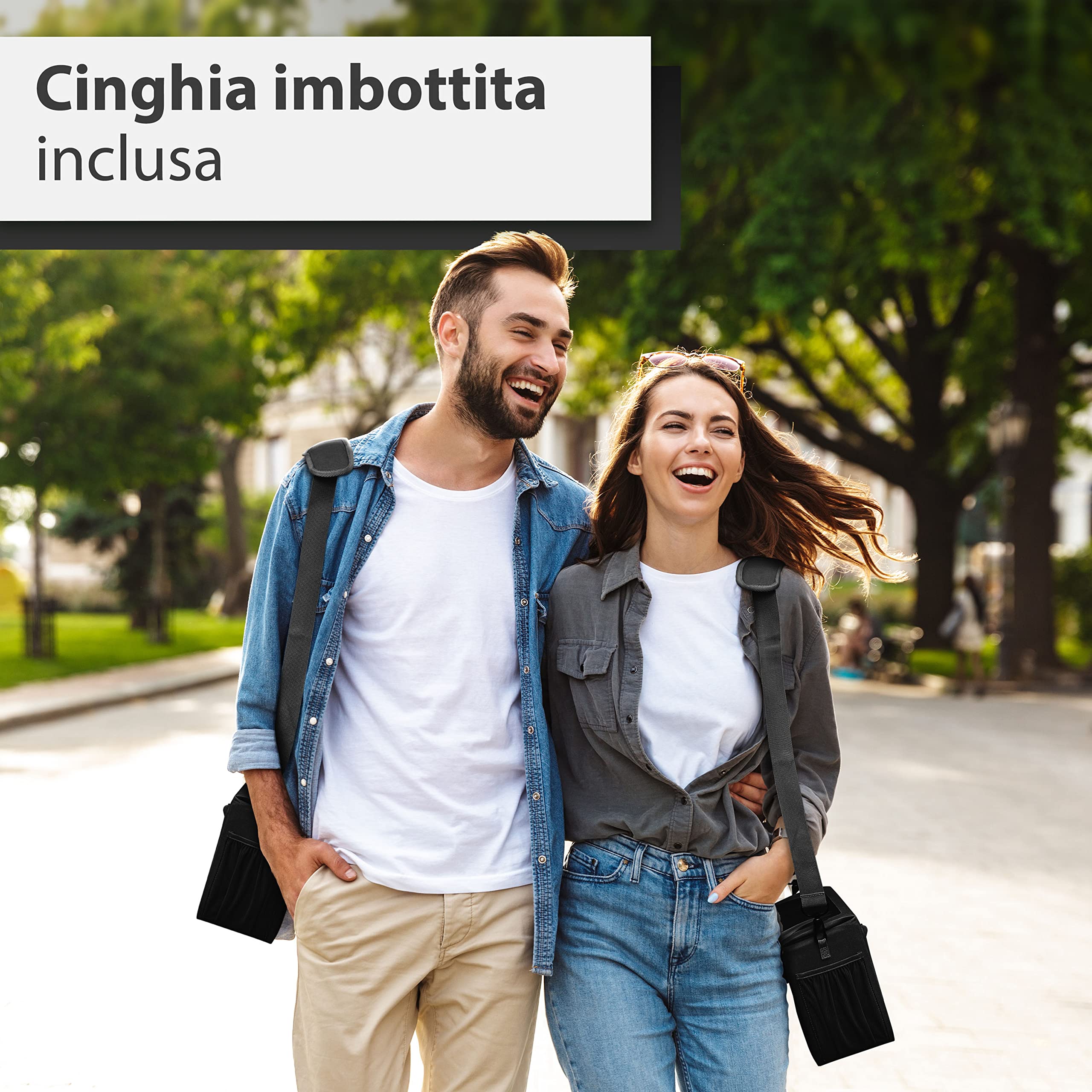Valkental® x KLICKfix® - borsa da manubrio impermeabile | Volume di 7L | Borsa da bicicletta robusta con chiusura magnetica | Incl. scomparto per cellulare | Compatibile con KLICKfix