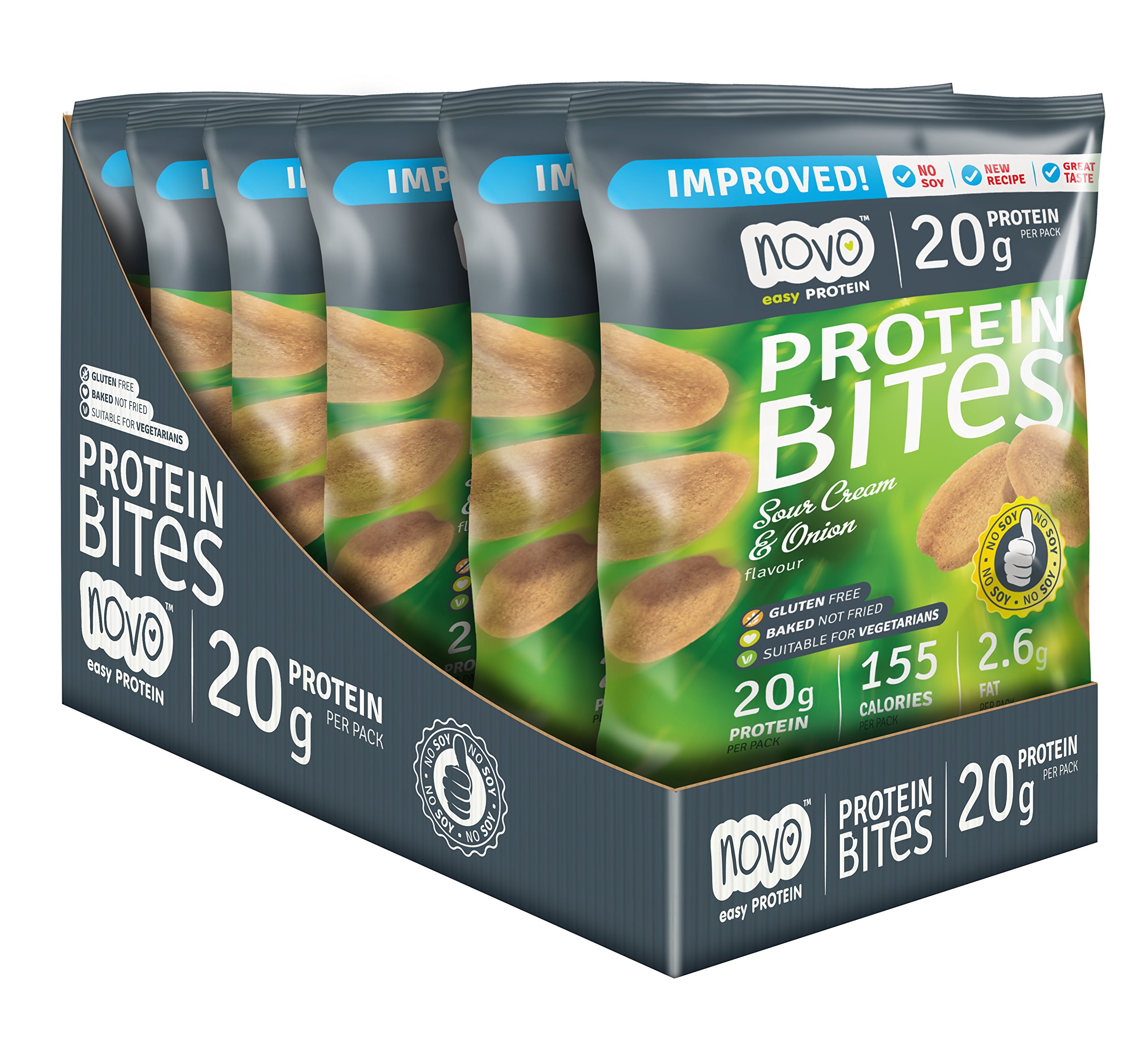 Protein Bites 40g Sour Cream and Onion High Protein Snack