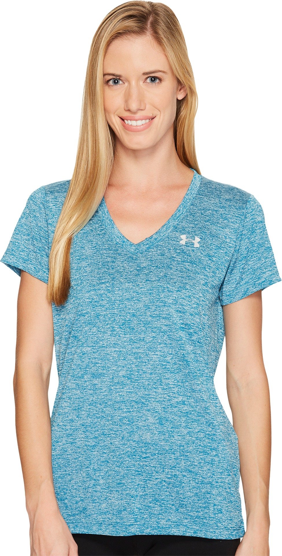 Under Armour Women's UA Tech™ Twist V-Neck Short Sleeve Tech SSV- Twist Mujer (Pack de 1) — view 61