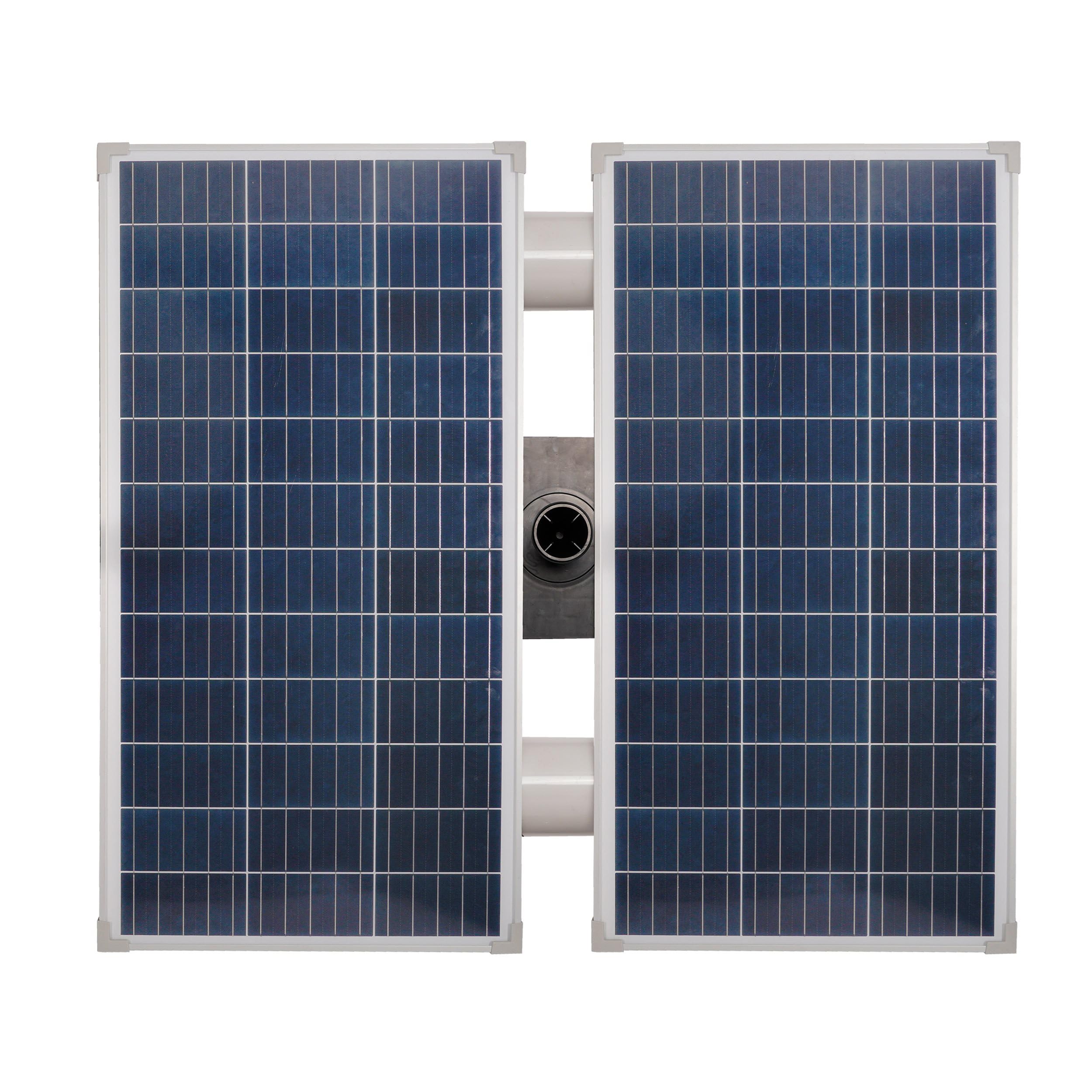 Esotec schwimmender Solar Fischteichbelüfter 160/5000 Profi Power, Fernbedienung, 5050l/h, Teichbelüftung, Teichbelüfter Komplettset 101847