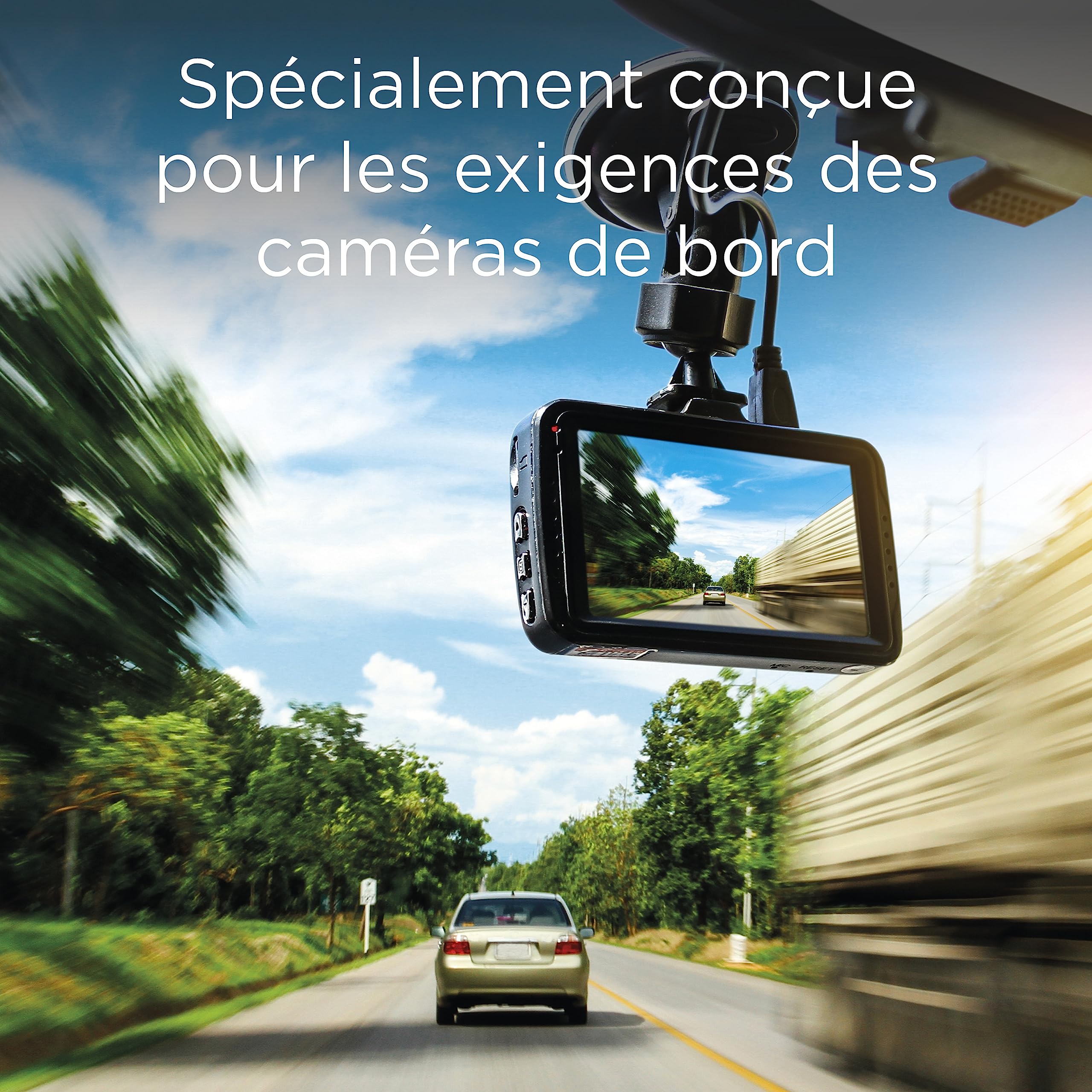 Integral Carte de sécurité Micro SD 512 Go pour caméras embarquées, caméras domestiques, vidéosurveillance, caméras corporelles et Drones Durée de Vie prolongée et Enregistrement fiable à Chaque Fois
