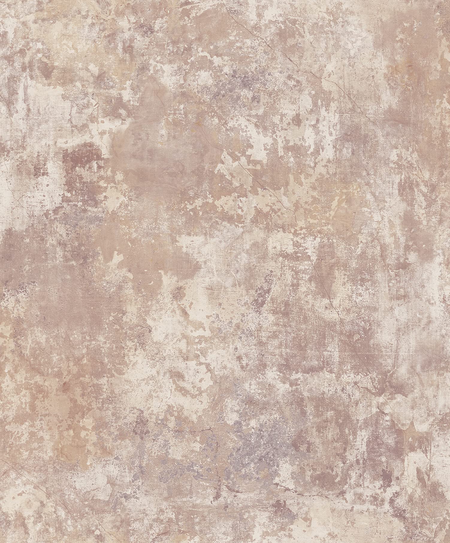 Grandeco Distressed Rustic Industrial Concrete Effect Blush Textured Wallpaper