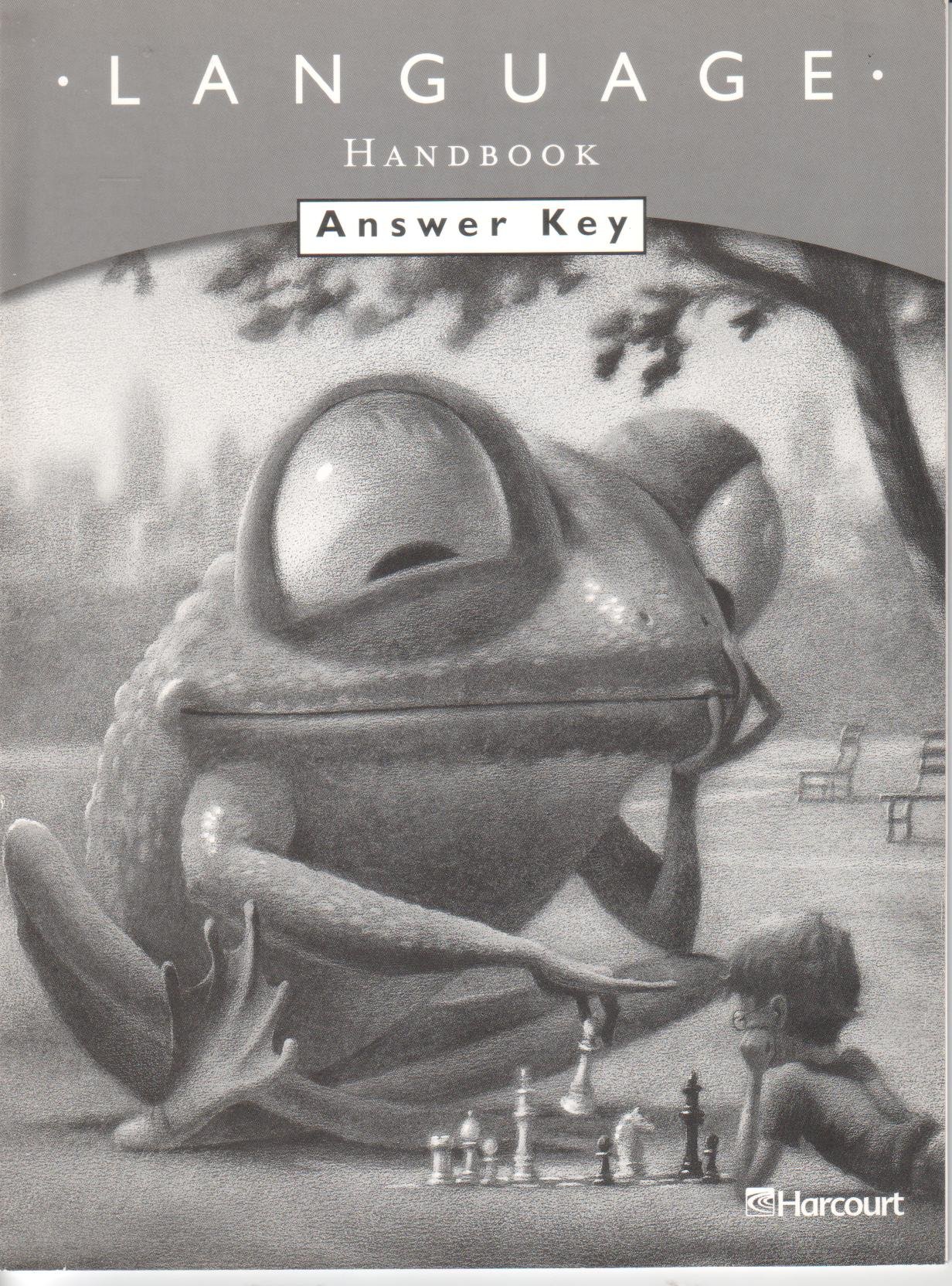Language Handbook Answer Key, Grade 3