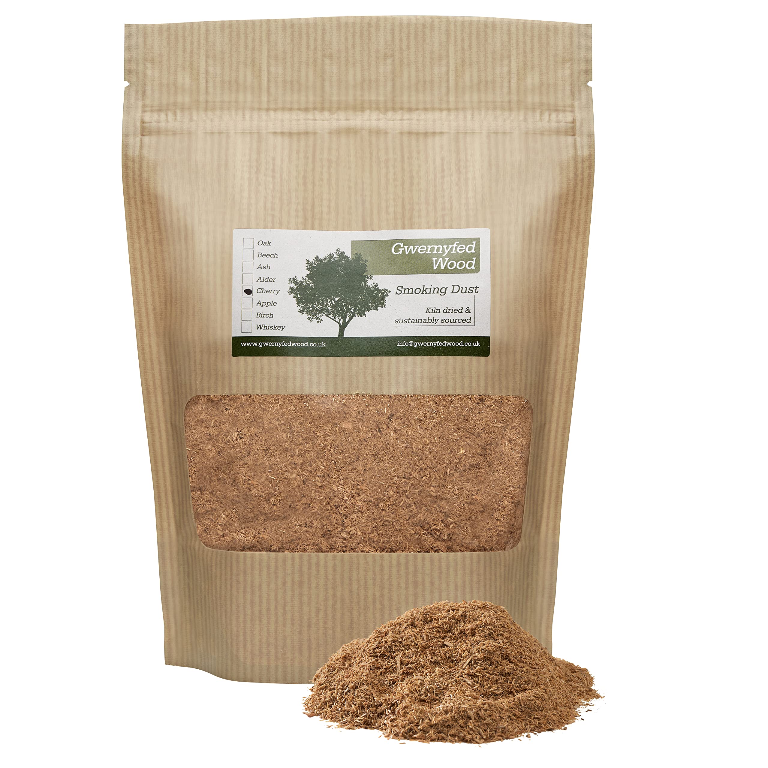Fine Smoking/Cold Smoker Dust for Smokers 1.5 Litre. 0-1mm. Made by us in Wales for a perfect, long smoke. (Cherry) — image 1