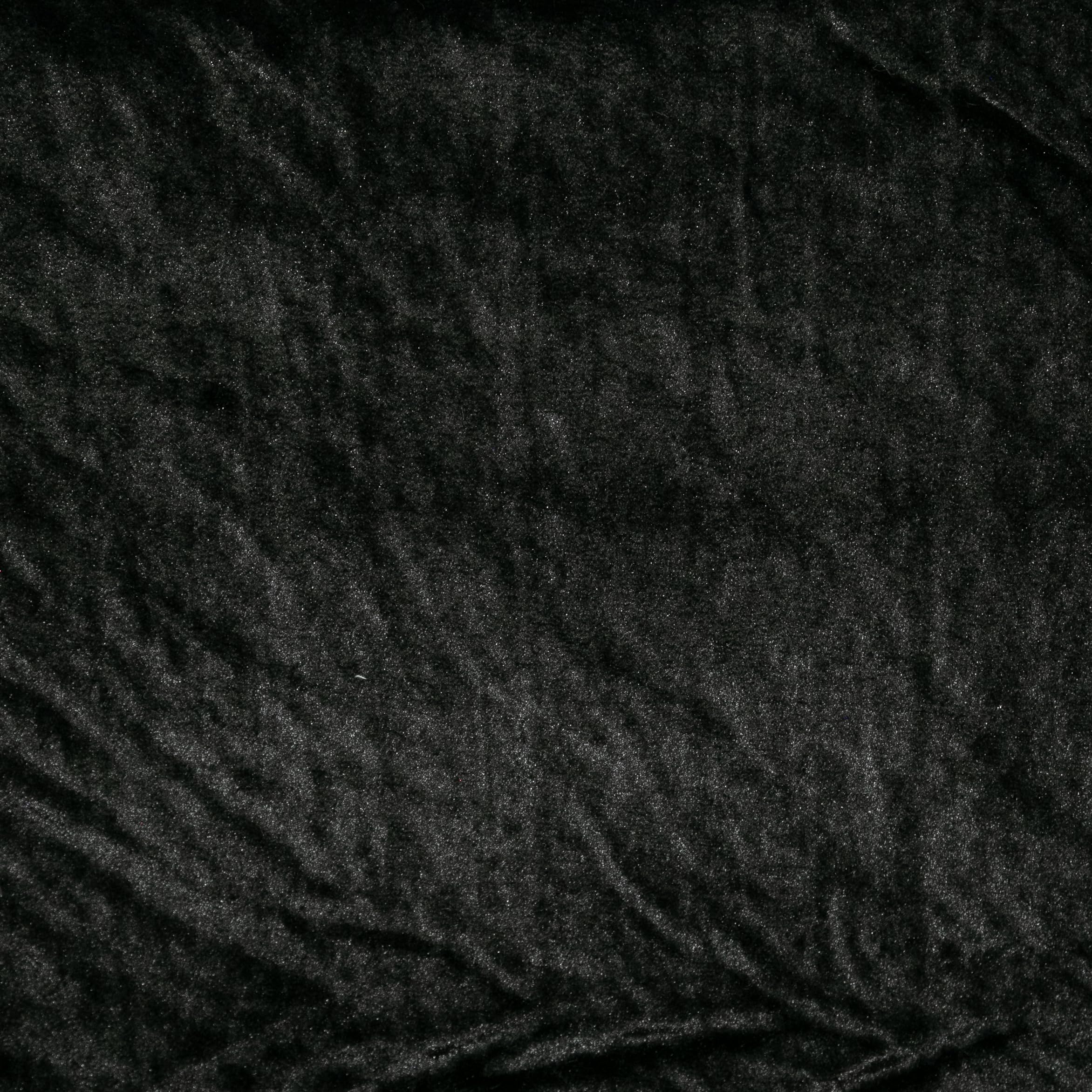 Chacon Cama Cuadrada Confort Pelo Negro (55x45x23 cm)