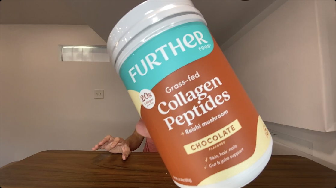 Taste Test Further Food Chocolate Collagen Peptides Powder
