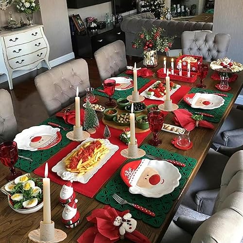 Miniatura 7 de Portavelas cónicos de cerámica para centro de mesa, portavelas decorativos para el hogar, boda, fiesta, regalos de inauguración de la casa, paquete