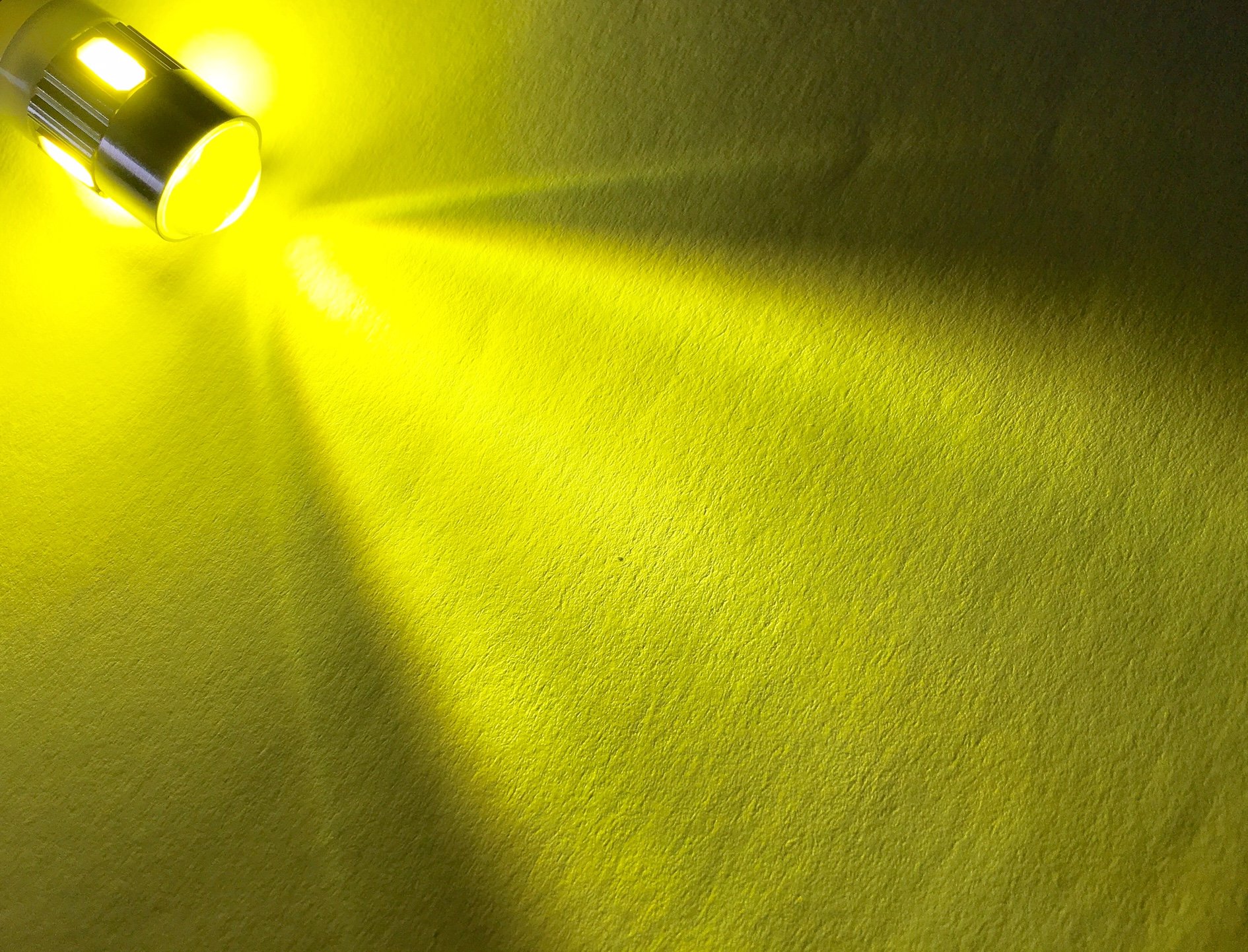 Amazon | 黄色 レモンイエロー ポジションランプ スモールランプ T10