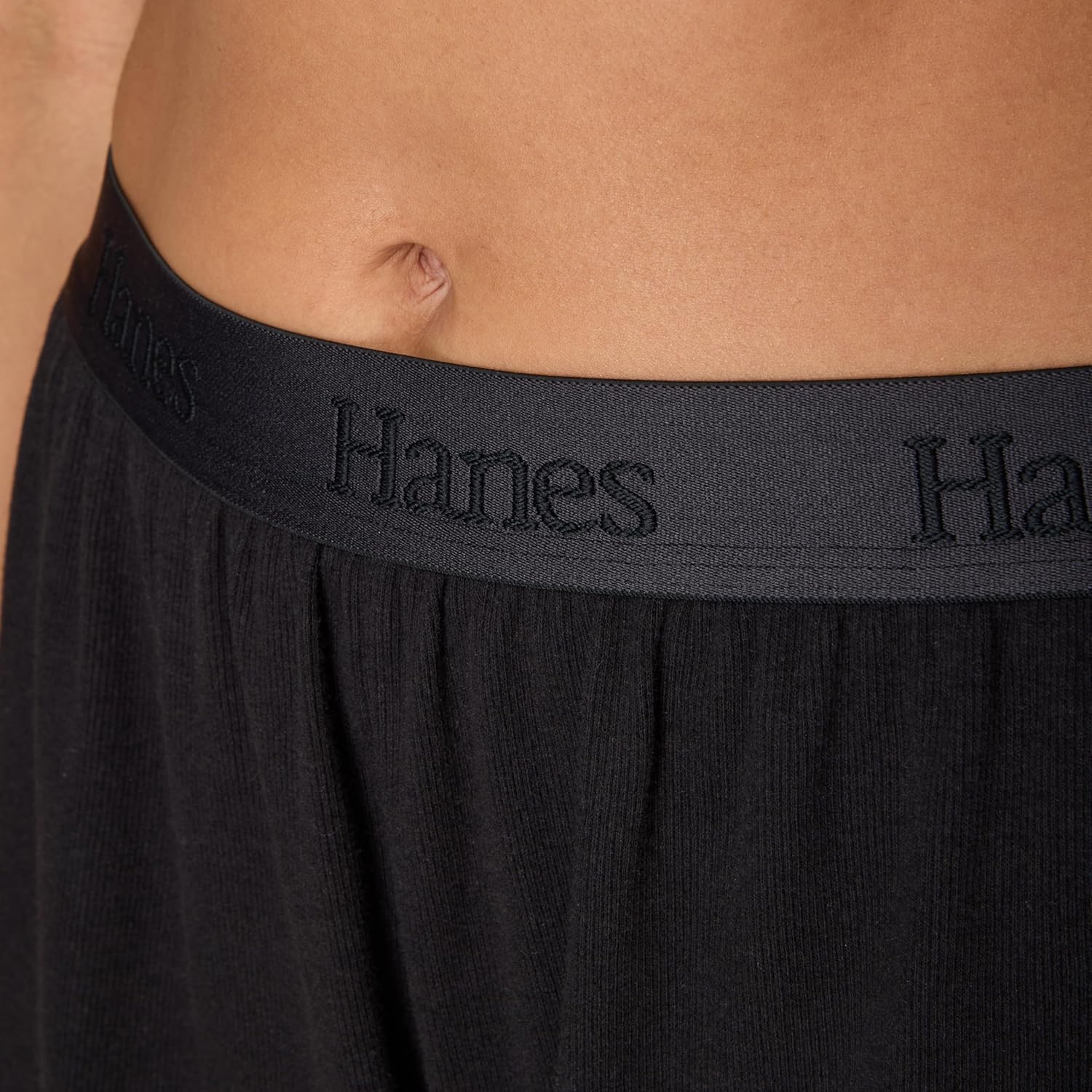 Hanes Women's Originals Pajama Shorts Pack, 2-Pack, Comfywear Pajamas for Women Set, Loungewear Clothing, Sleep Shorts - Image 5