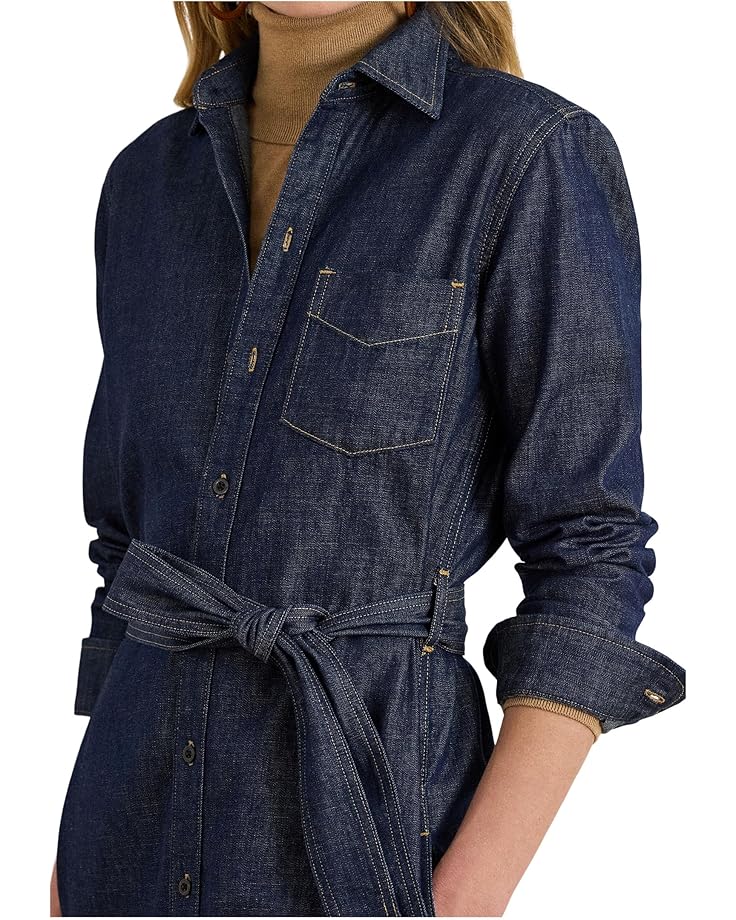 Lauren Ralph Lauren Belted Denim Shirtdress - #3 of 3