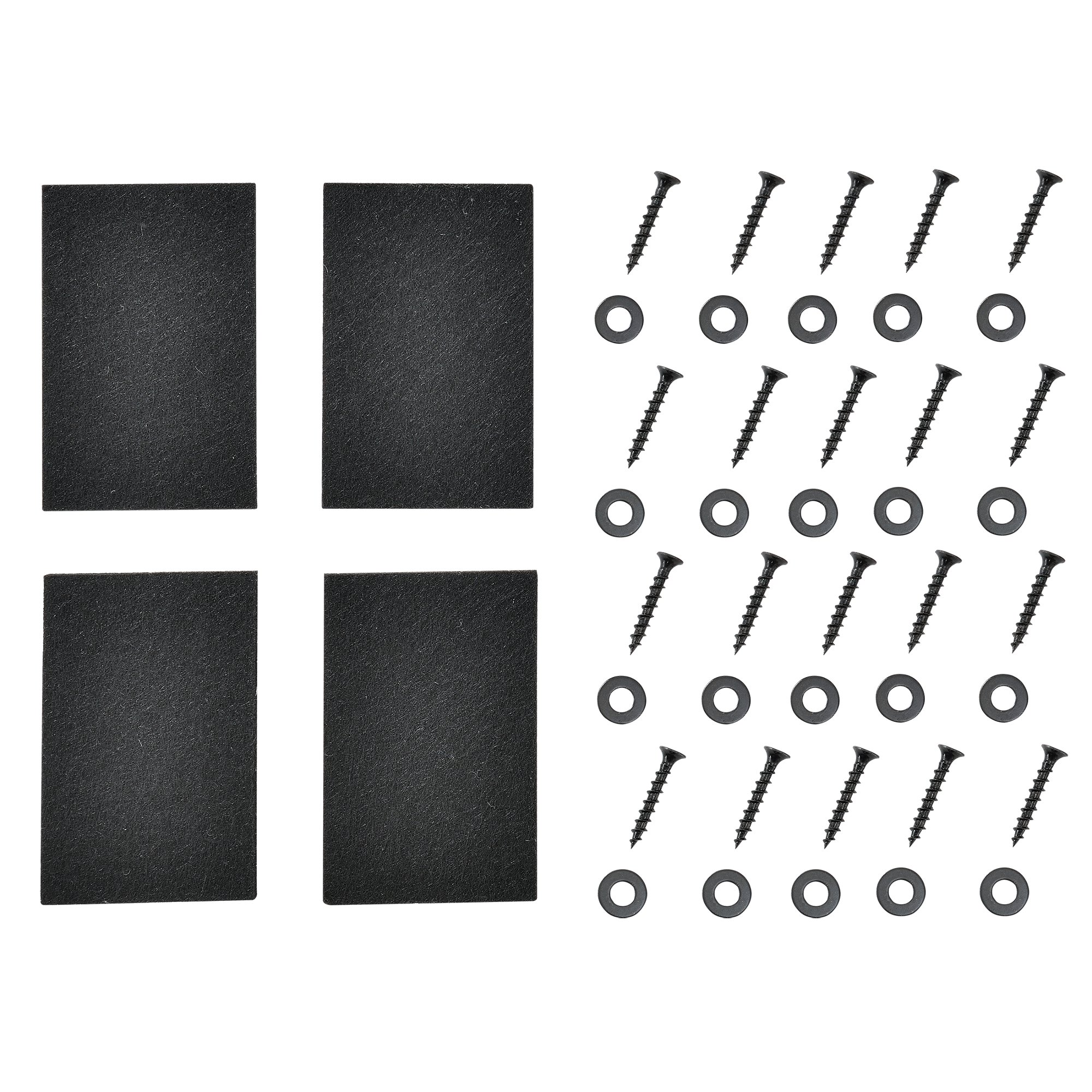 [en.casa] Set di 2 Gambe in Acciaio per Mobili Fai da Te (LxA) 69 x 72 cm Gambe DIY a Forma di X per Tavolo Bancone Incl. Feltrini - Nero