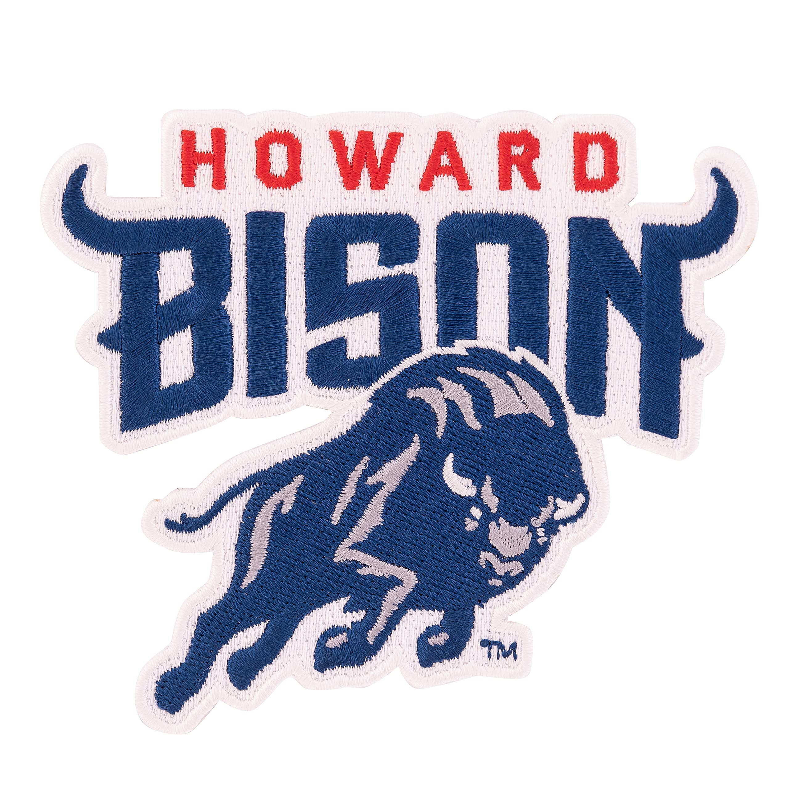 Desert CactusDesert Cactus Howard University Patch โ Embroidered Iron On/Sew On Applique for Blazers, Jackets, Backpacks, Bags, Hats & Tactical Gear โ Howard Bison (Patch - Design B)