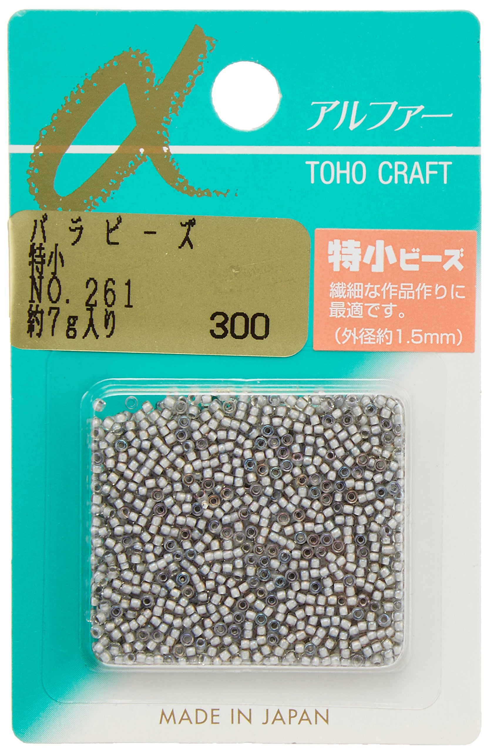 Amazon | TOHO 特小ビーズ αバラパックビーズ 外径約1.5mm No