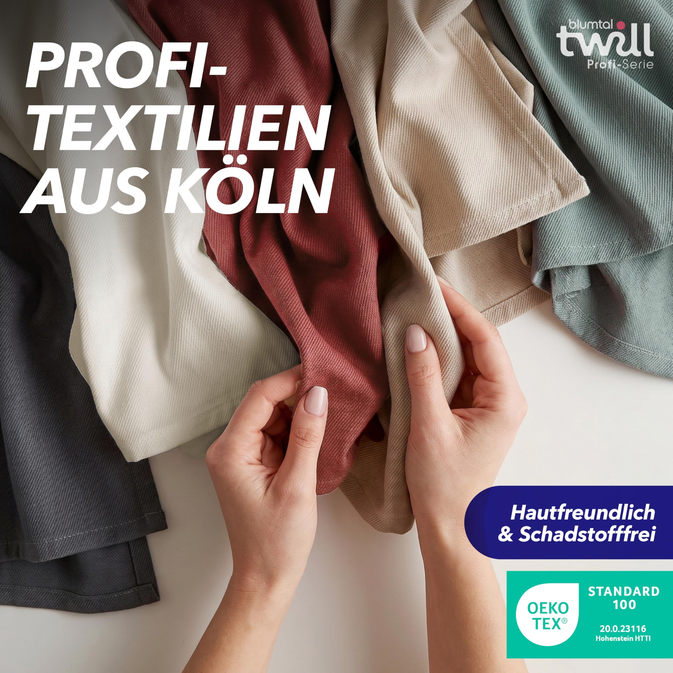 Blumtal 5er Set Premium Geschirrtücher Baumwolle 50x70 cm - Ultra saugstarke Geschirrhandtücher Baumwolle - Oeko-Tex zert. - griffige Trockentücher Küche (230gsm) - Profi-Qualität - Geschirrtuch Grün