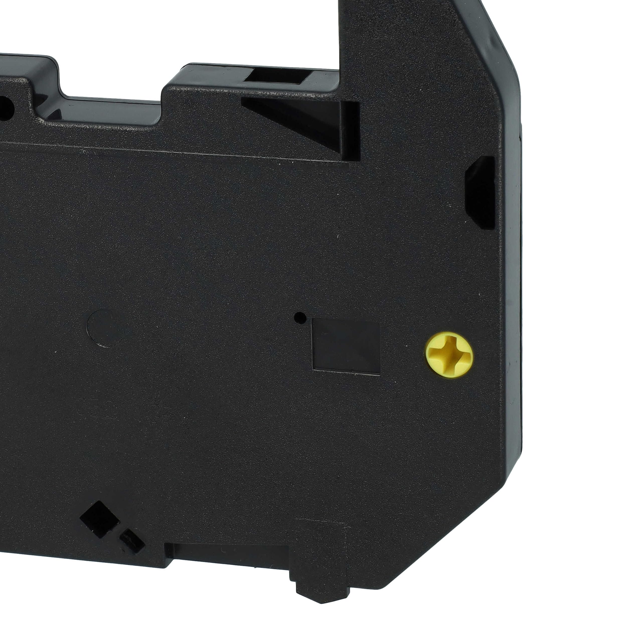 Vhbw Ruban Encreur D'écriture Compatible Avec Olivetti Deluxe 33 8 MM Deluxe 8 Mm Editor 124 Machine A Ecrire Noir 84201371