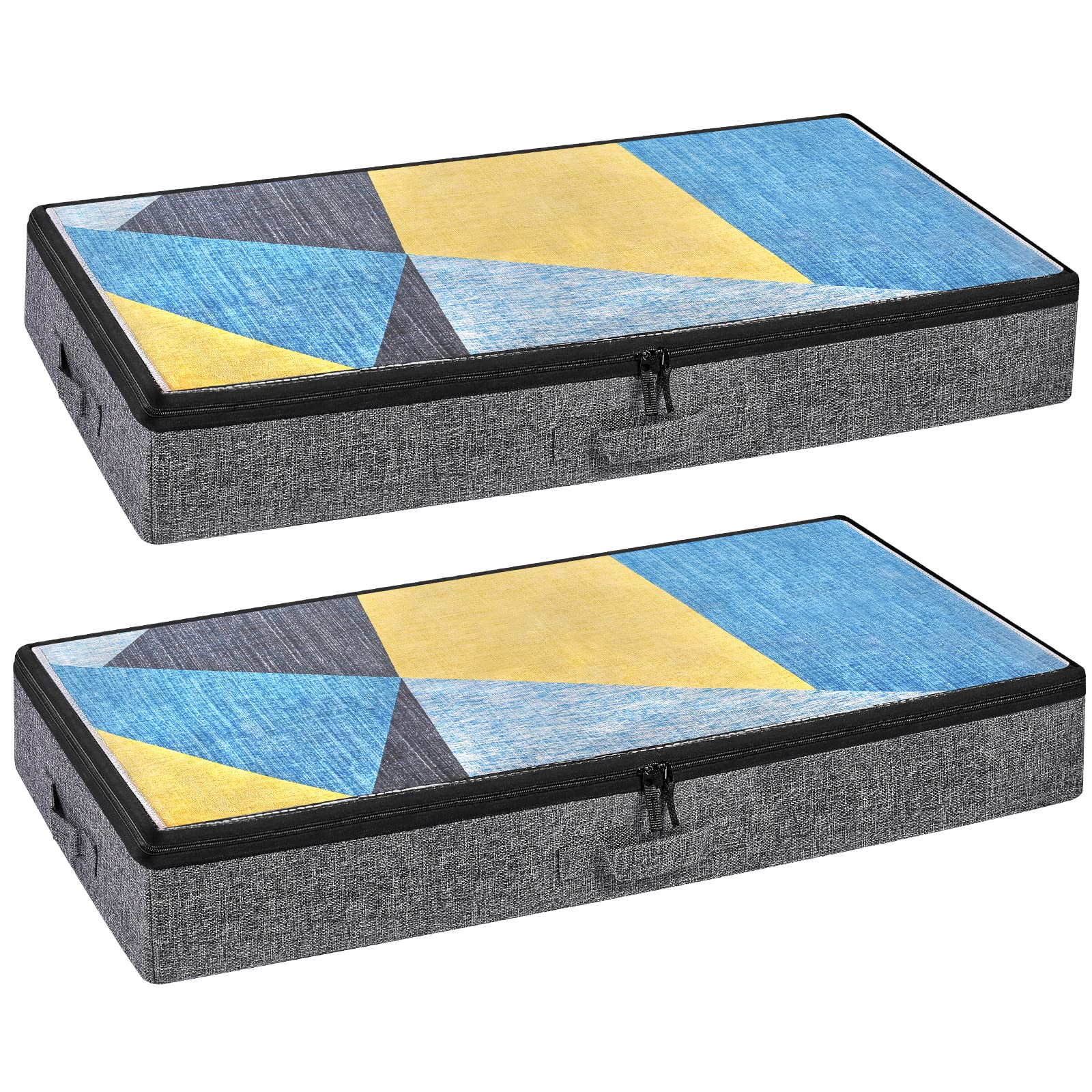 Buy TidyCorner 2Pack Under Bed Storage Containers, 4.5 Inches Tall Low
