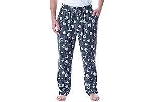 Star Wars Men's Galactic Empire Character Ornaments Lounge Pajama Pants