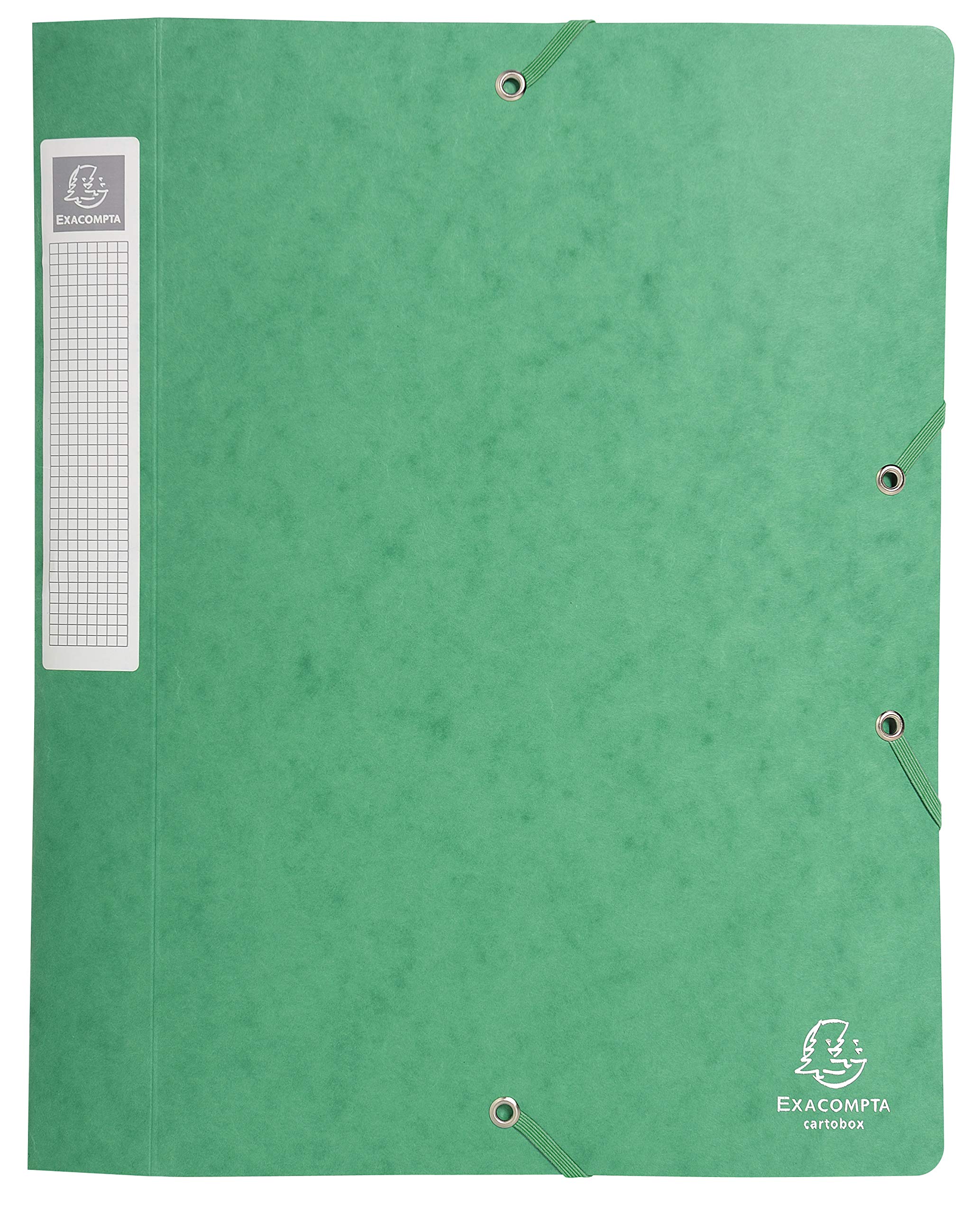 Exacompta 10 scatole archivio Cartobox A4 dorso 4 cm assortite