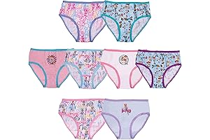 Girls Panties Frozen, Toy Story, Baby Shark, Wonder Woman Underwear 8-Pack Toddler/Little Kid