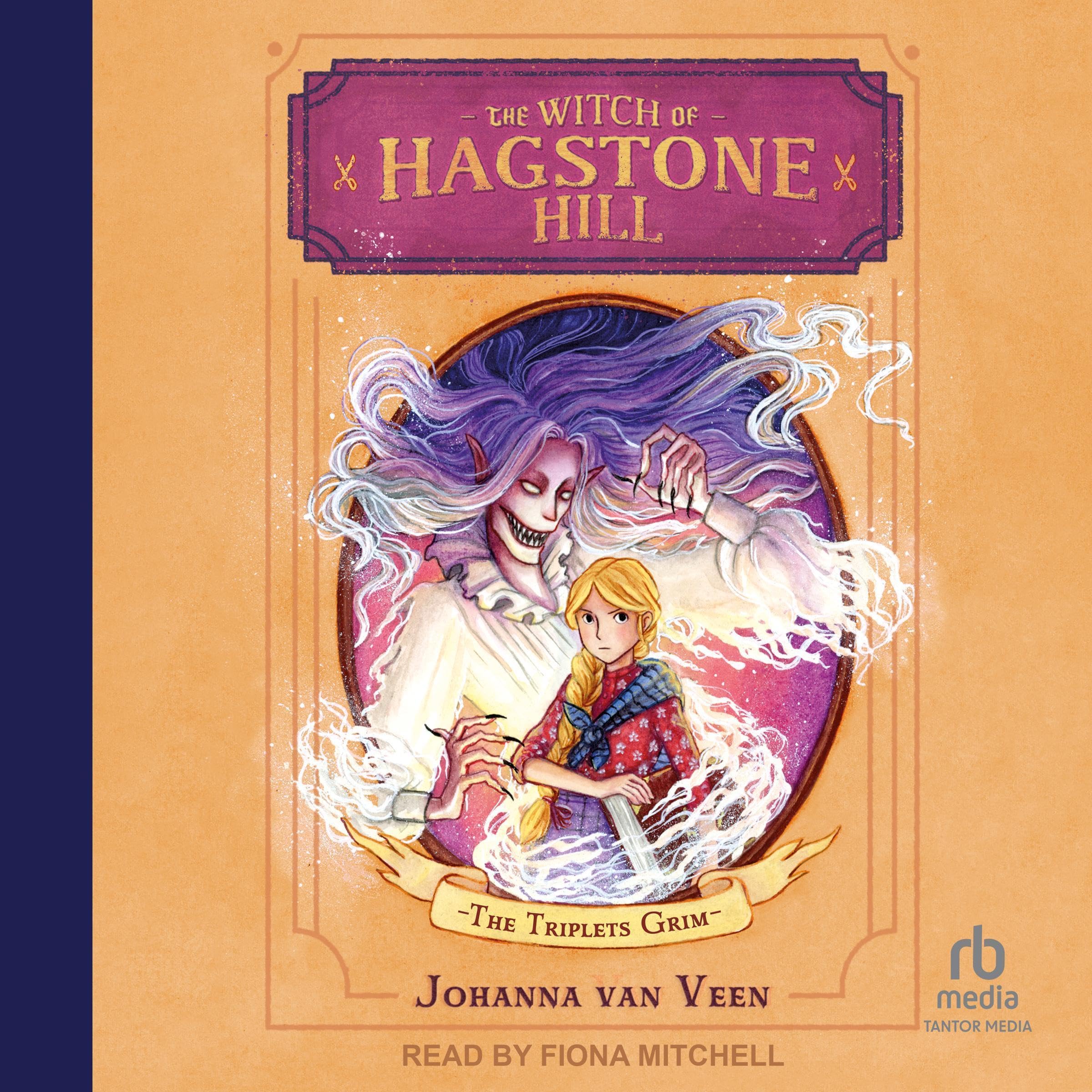 Cover art for The Witch of Hagstone Hill