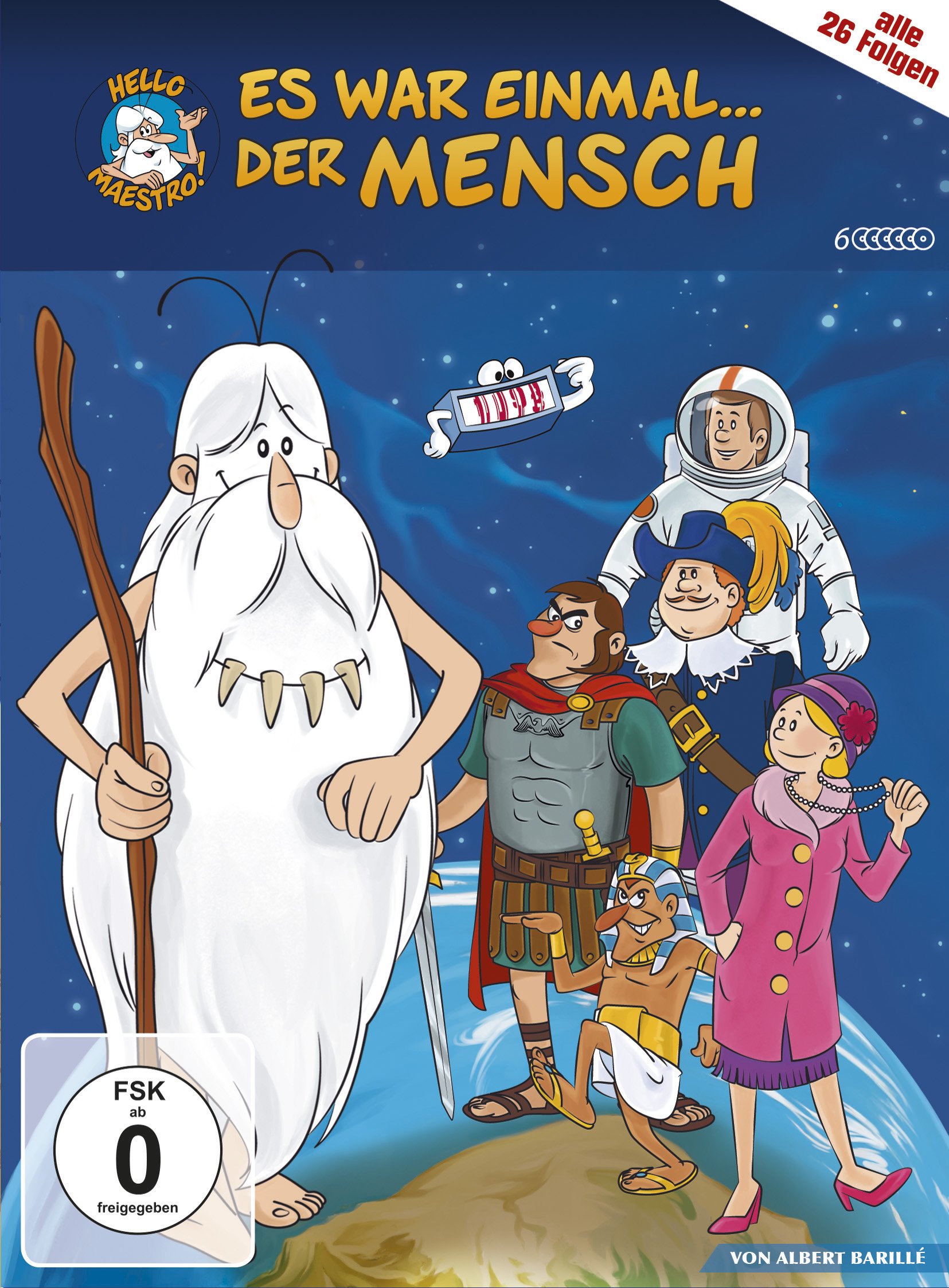 Es war einmal... Der Mensch - Komplette Staffel 1 [6 DVDs]