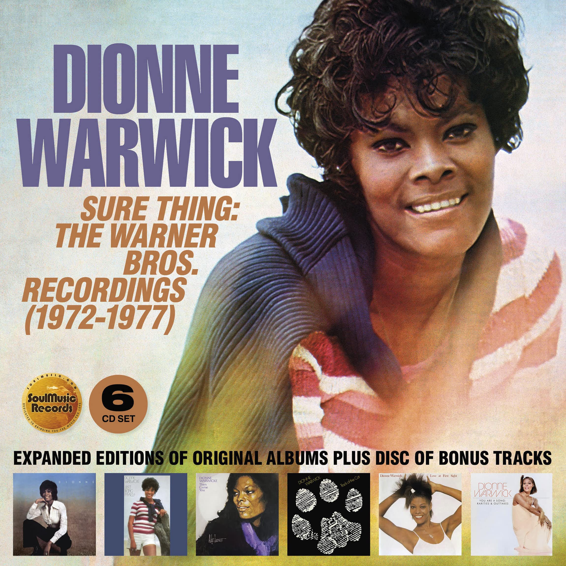 Warwick, D: Warner Bros Recordings 1972-1977 (6CD Boxset)