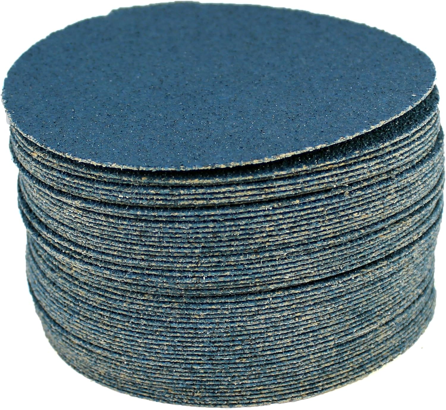 Karebac 5VDZ36 Hook & Loop 36 Grit Heavyweight Zirconia Paper Discs (Pack of 50), 5" - - 